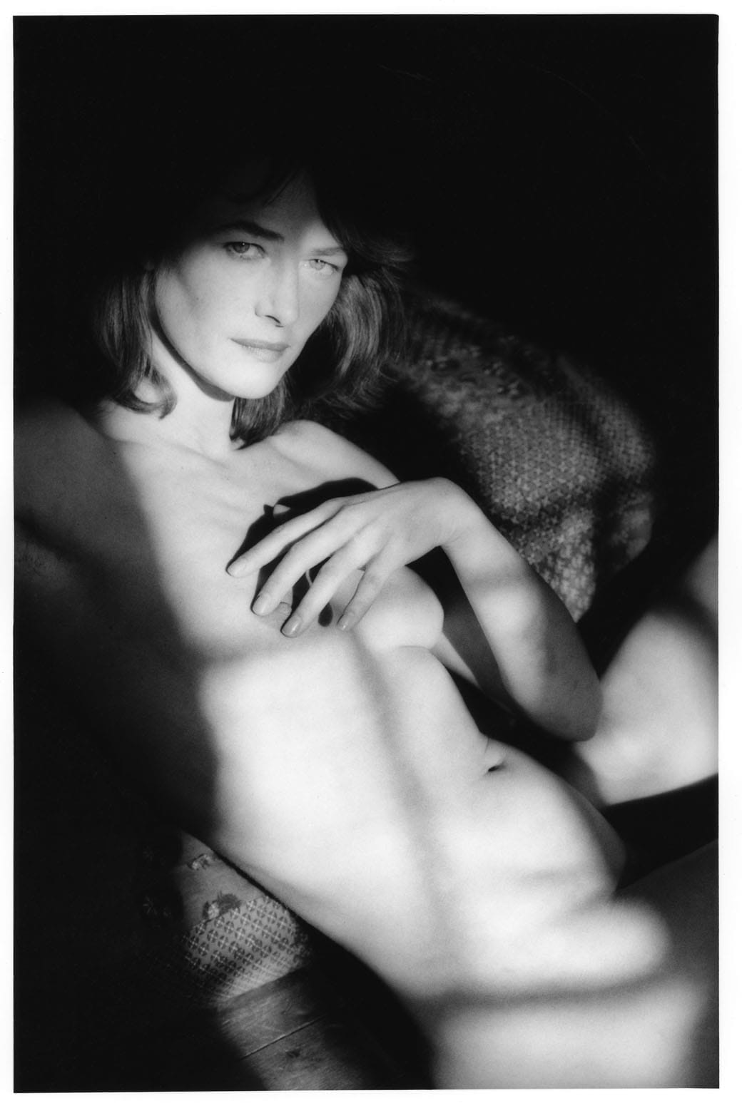 Jeanloup Sieff, Charlotte Rampling, Normandy, 1985