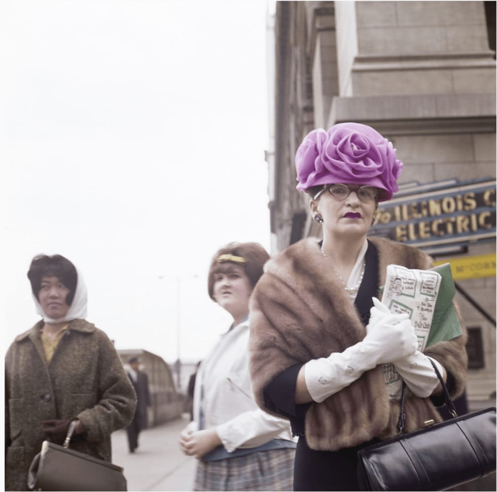 Vivian Maier, Chicago , 1962