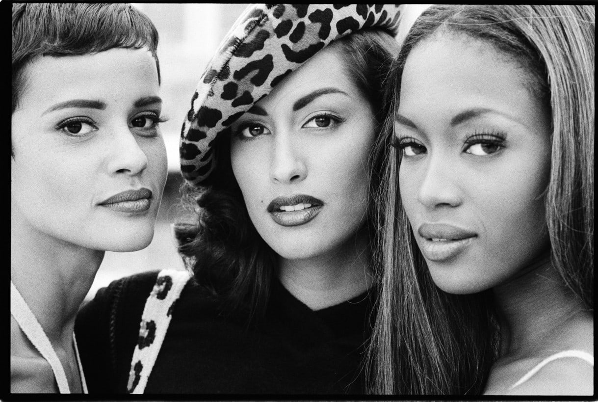 Max Vadukul, Azzedine Alaïa Special, Naomi Campbell, Yasmeen Ghauri, Nadège, for Ritz Magazine, Paris, 1993