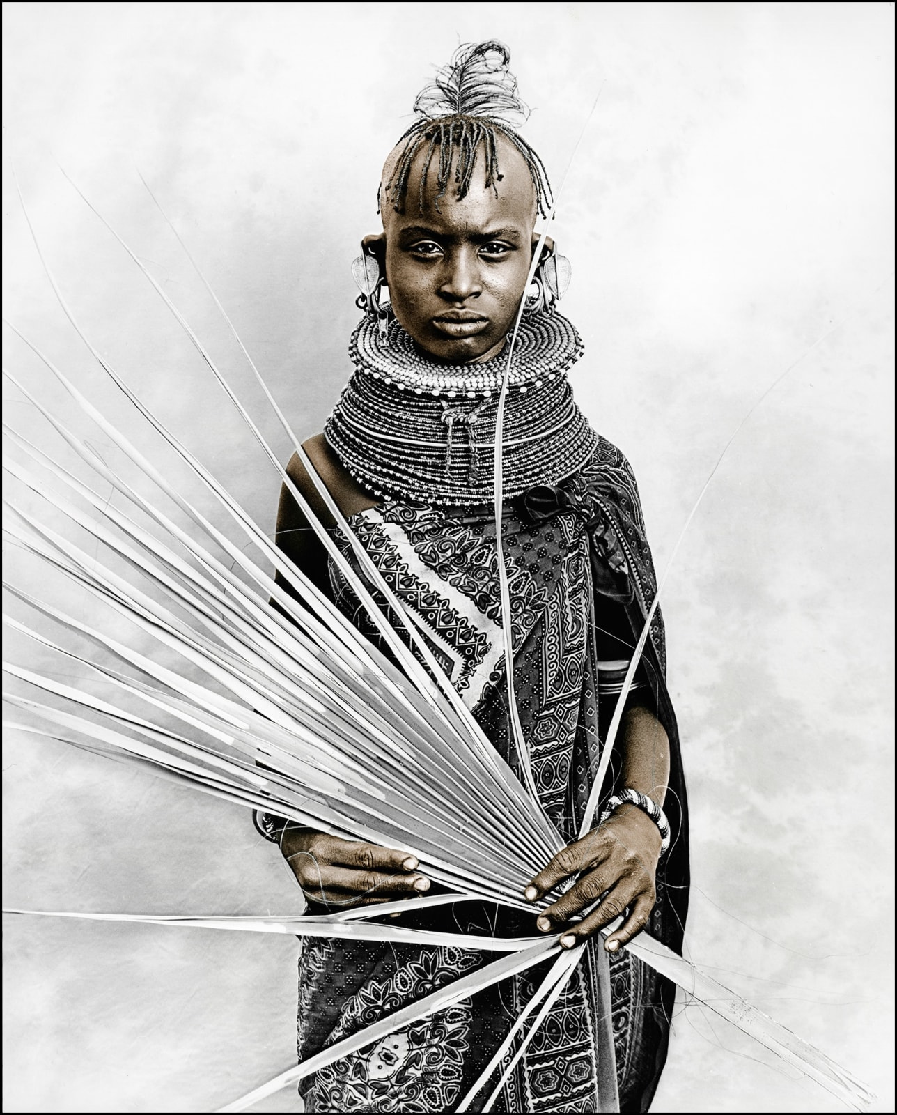 Jan C. Schlegel, Rendille tribe Woman, Kenya, 2017