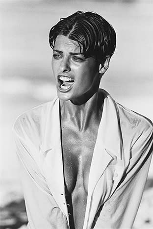 Peter Lindbergh, Linda Evangelista, Bahamas, 1989