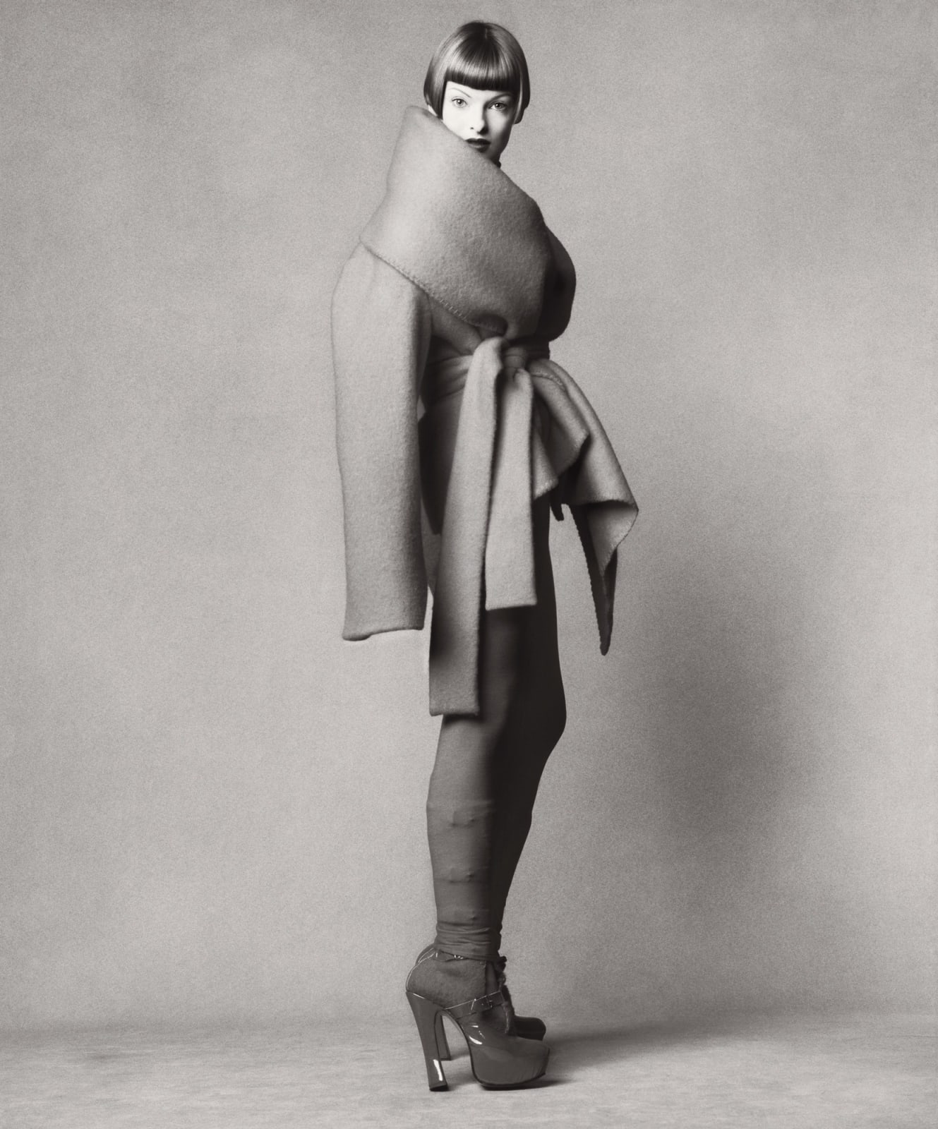 Steven Meisel, Linda Evangelista, for Vogue Italia, Paris, 1993