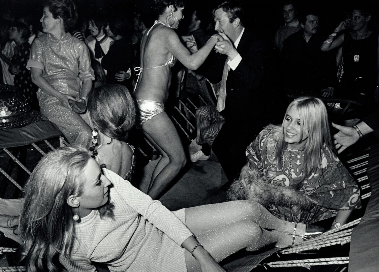 Ron Galella, Opening of the Gymnasium discotheque, New York City, April 13, 1967