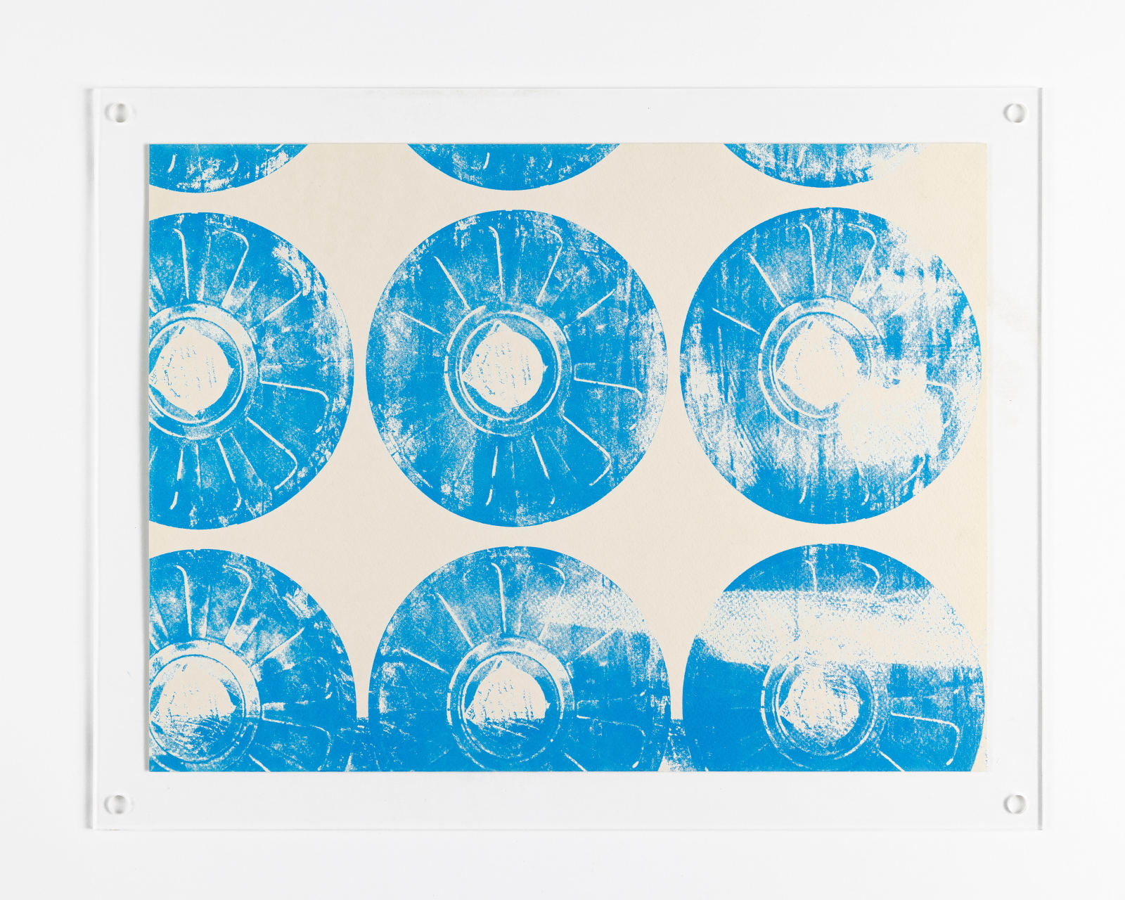 Ammar Al Attar, Cinemas in UAE series Screen Print from archival materials, 2019