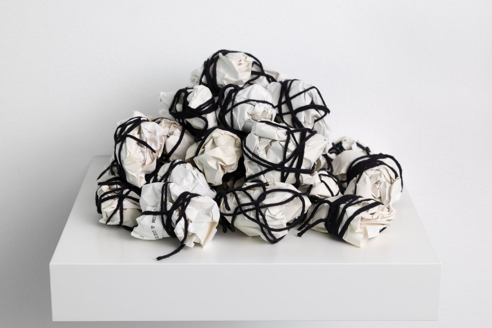 Ammar Al Attar, Knotted papers, 2025