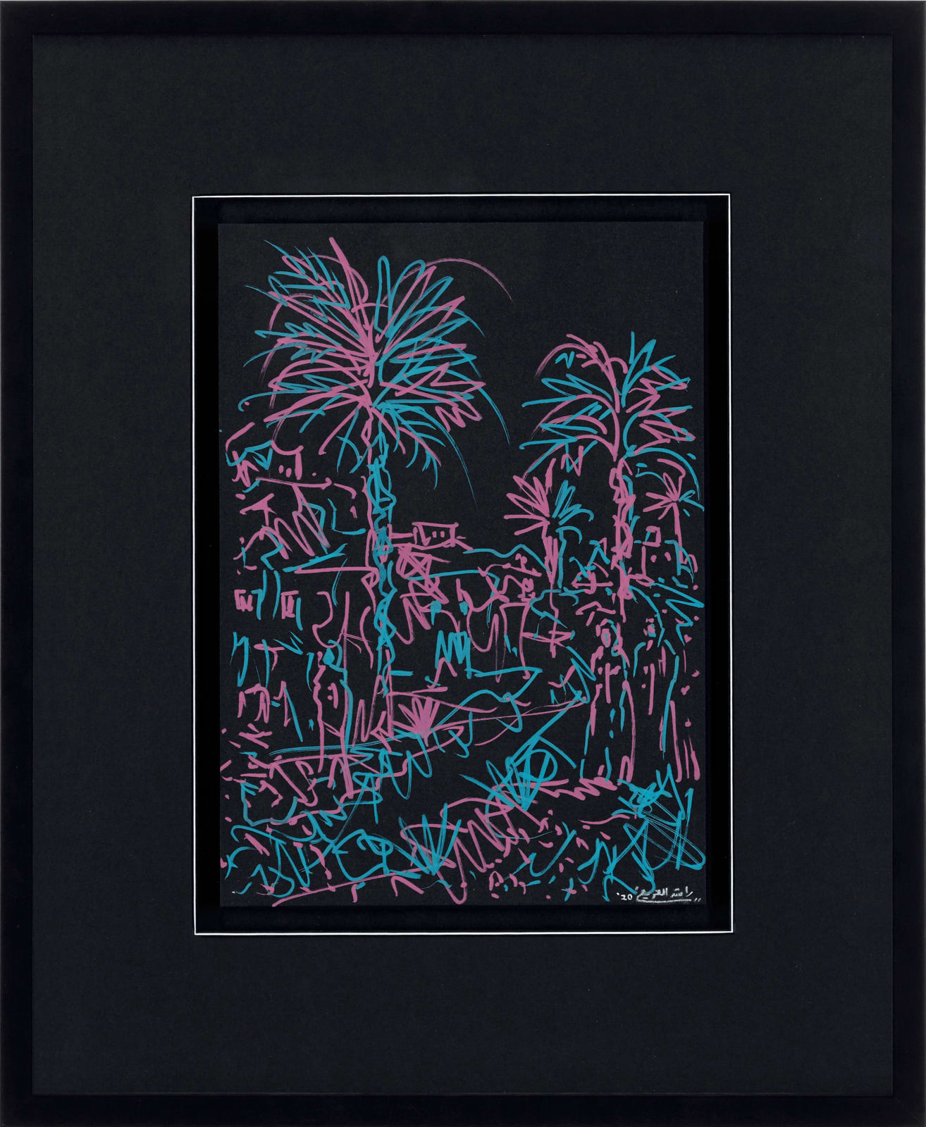 Rashed AlAraifi, Ambidextrous depictions S3 #3 , 2020