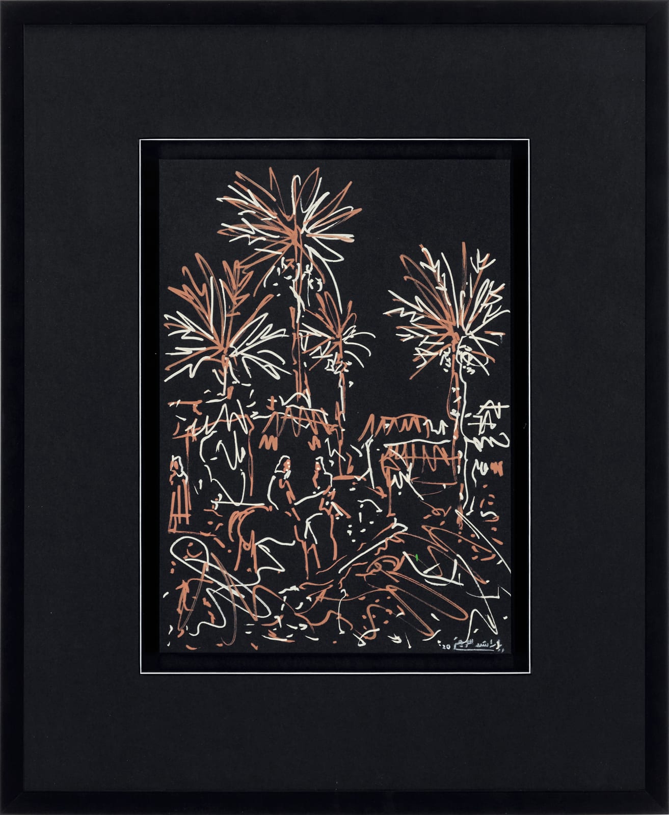 Rashed AlAraifi, Ambidextrous depictions S3 #2 , 2020