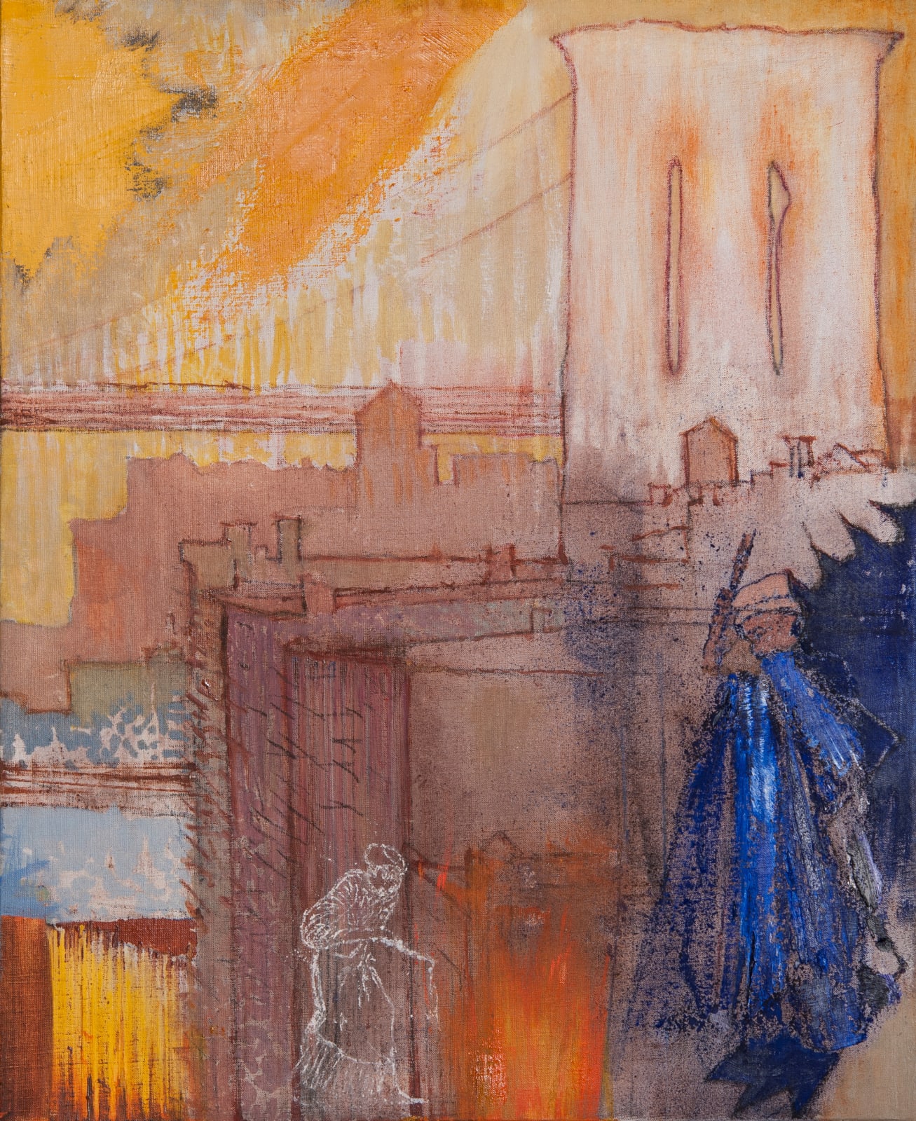 Irving Petlin, The Brooklyn Blue Devil, 2015