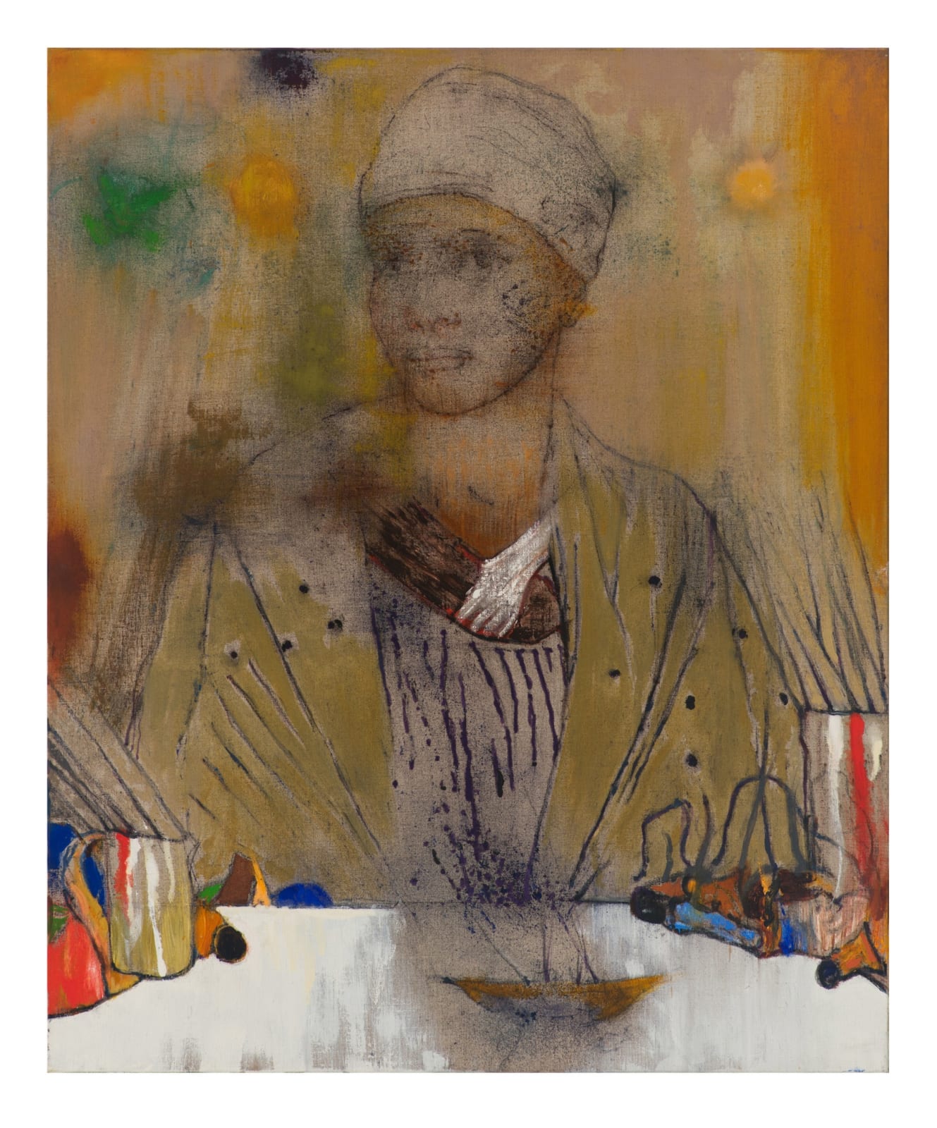 Irving Petlin, Madonna of Slavery III, 2015