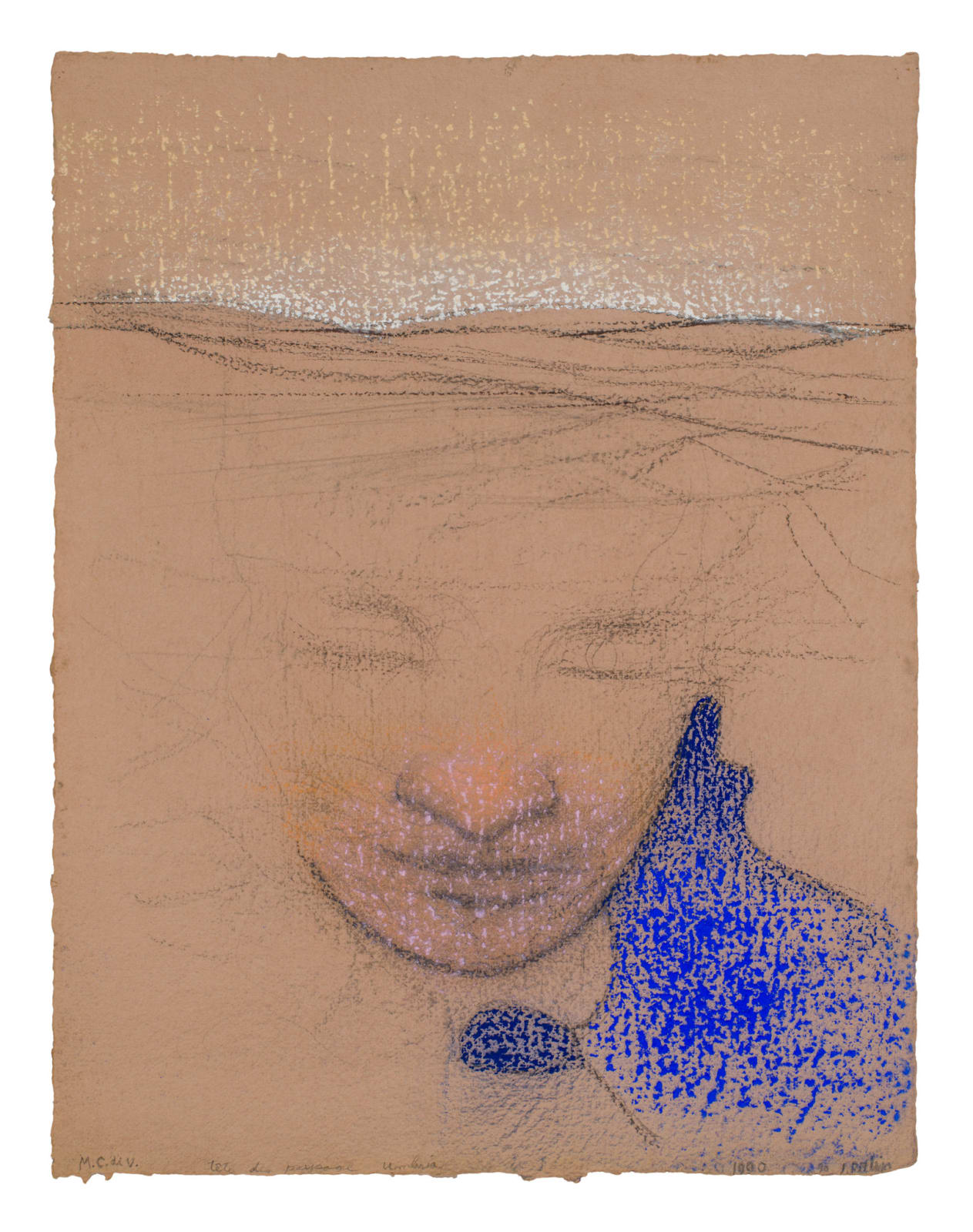 Irving Petlin, Tete de Passage, Umbria, 1990