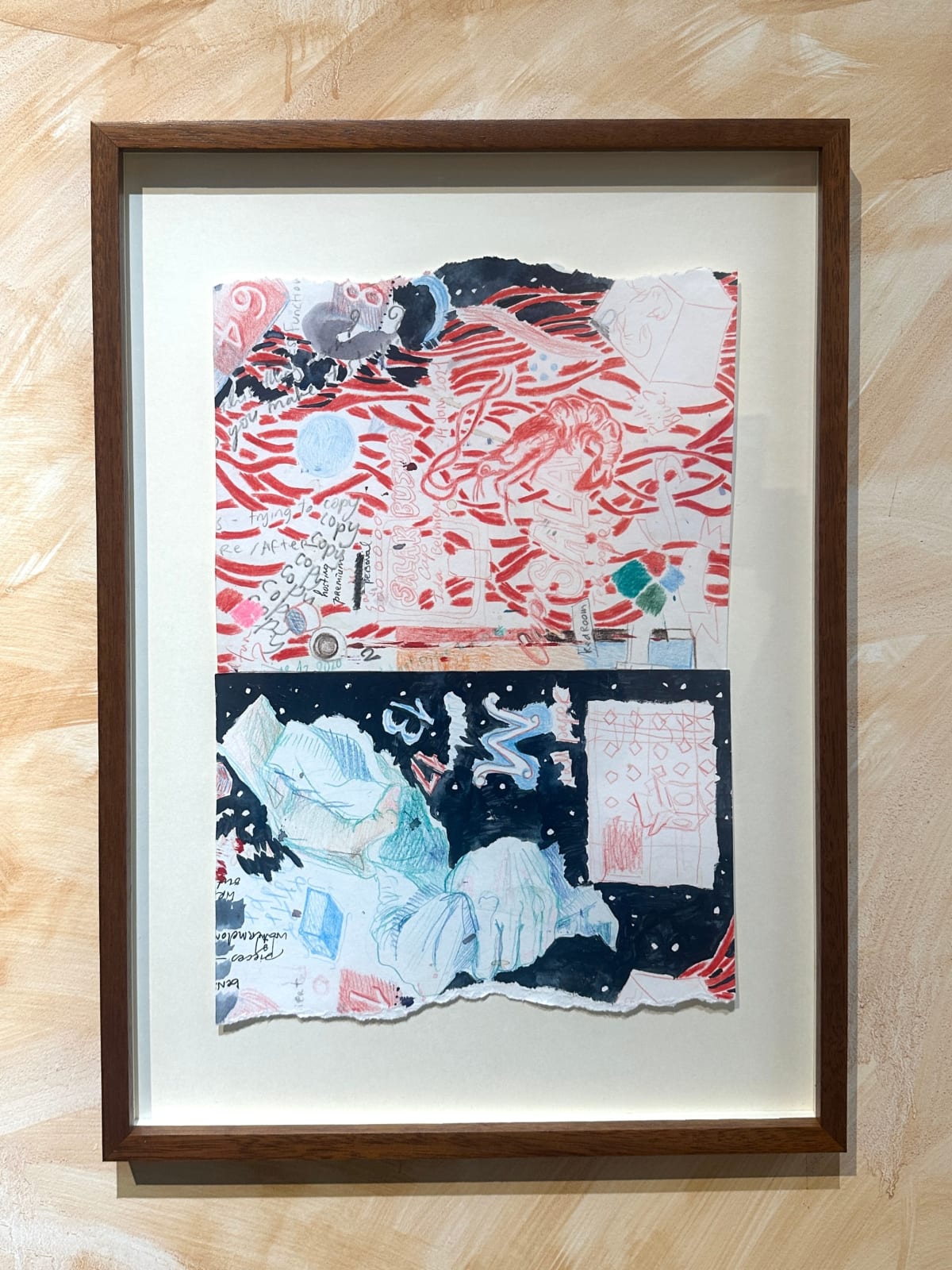 Ida Lawrence, Tampered Notes (Drawn Prawn, Wringing Wrists), 2021-2025