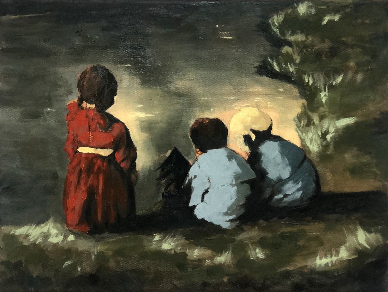 Michelle Hostolaza, Wooden, 2024