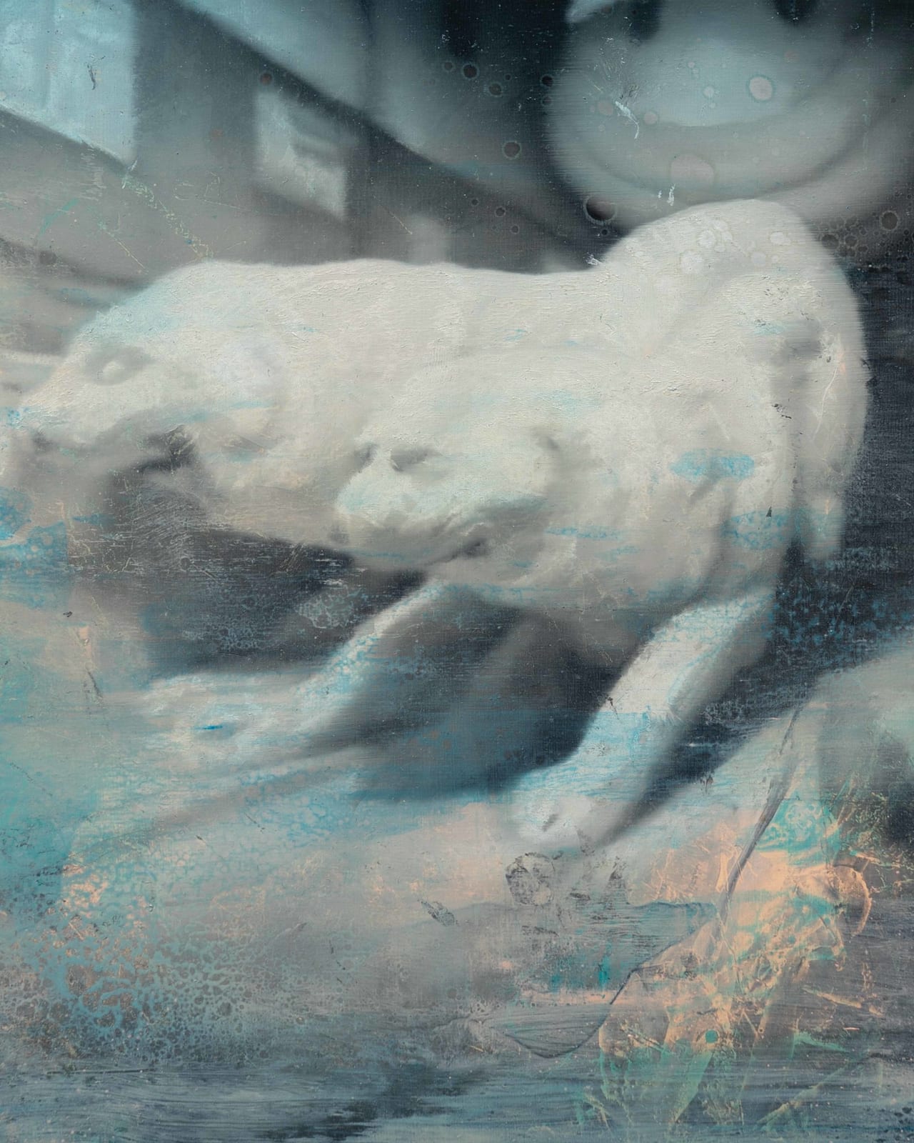 Nelson Hernández, Fever Dream (Two Dogs), 2025