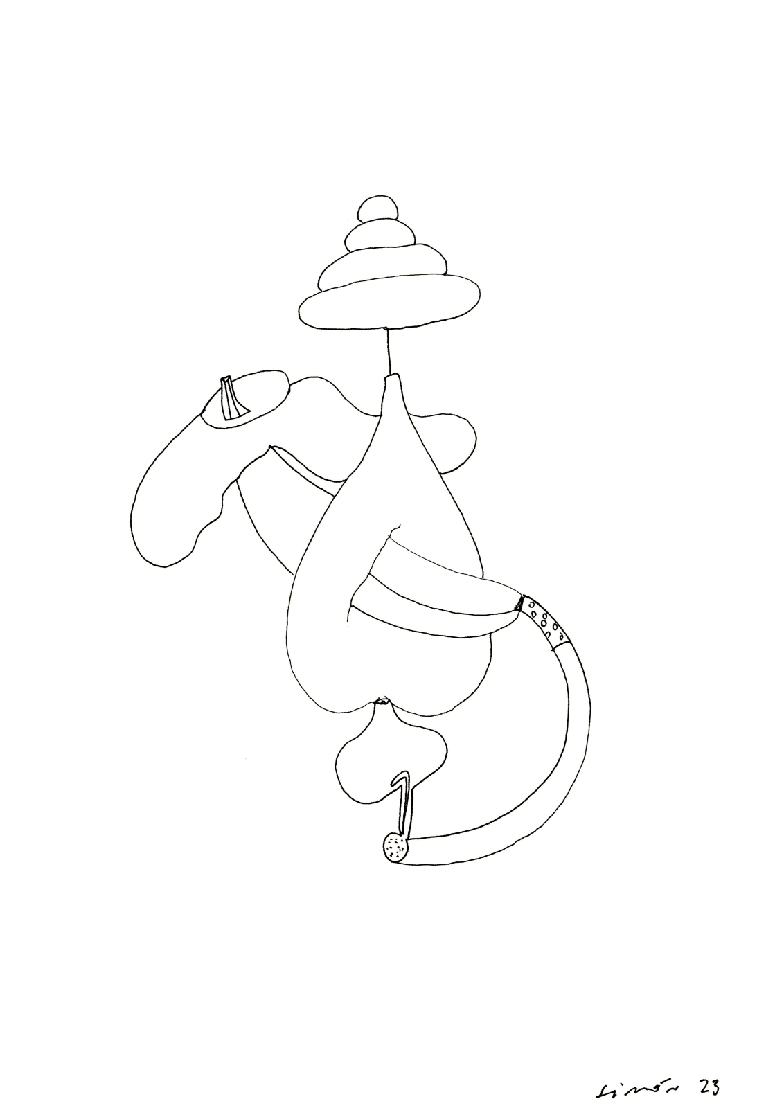 Simón Sepúlveda, Dibujo 12, 2023