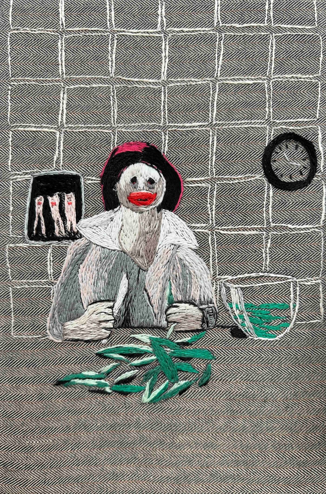 Cocó Caballero, Pelando porotitos verdes II, 2024