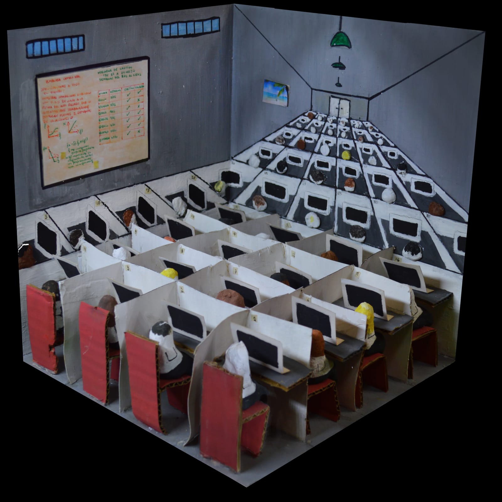 Fernanda Núñez, Memoria Fabricada - Oficina, 2019