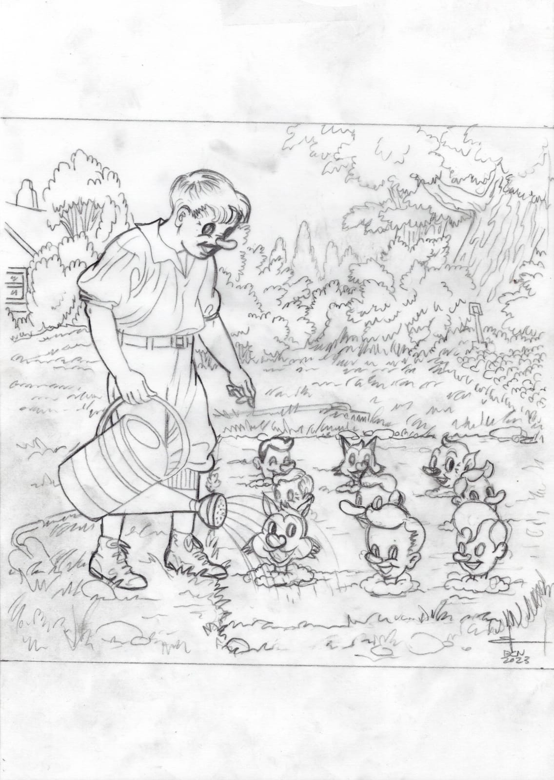 Víctor Castillo, Sketch n° 71, 2023