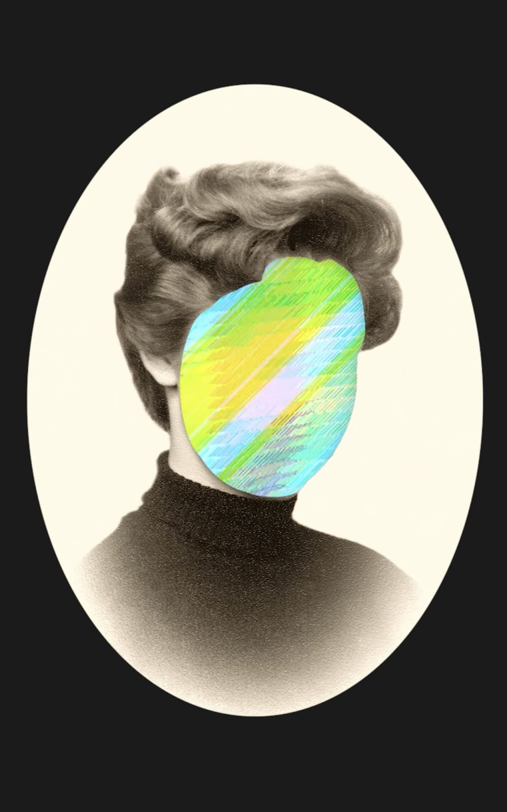 Andrea Wolf, Faces, Traces (woman), 2018