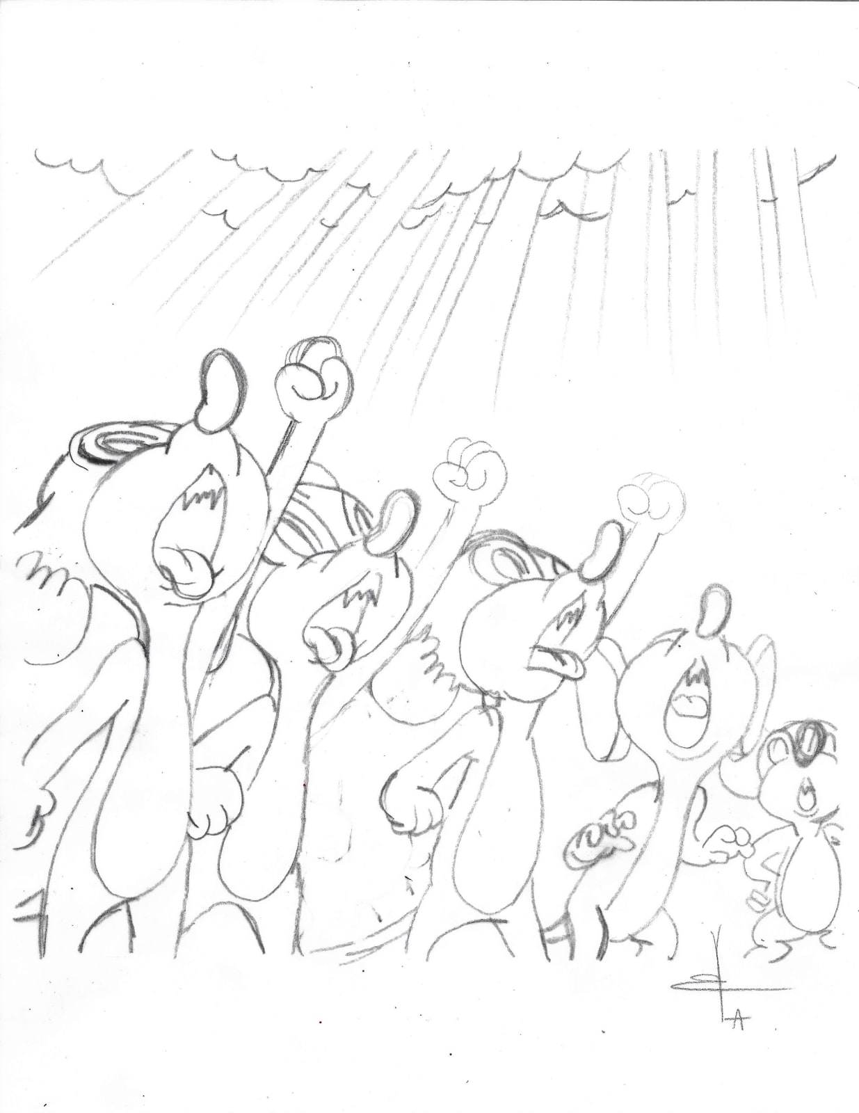 Víctor Castillo, Sketch n° 68 – Justicia Divina II, 2021