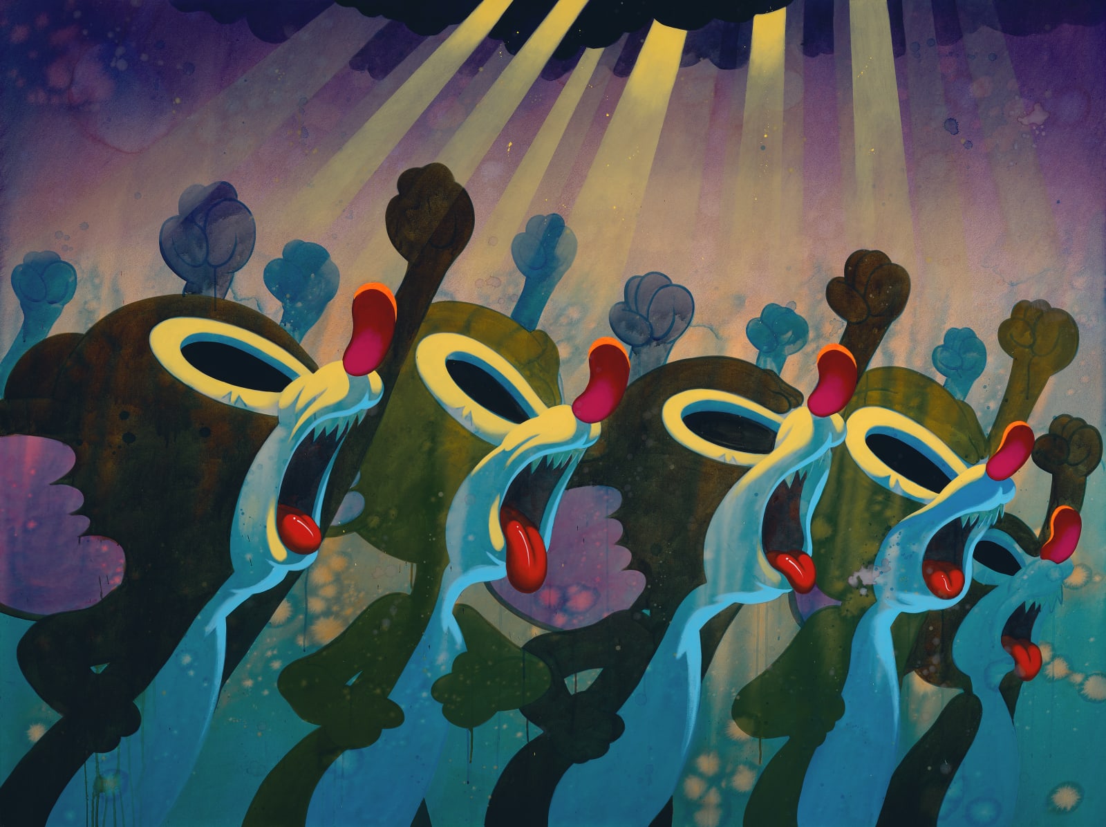 Víctor Castillo, Justicia Divina (No Justice, No Peace), 2021