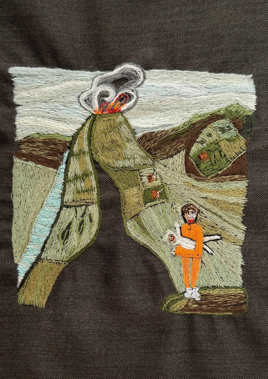 Cocó Caballero, Volcán en erupción, 2025