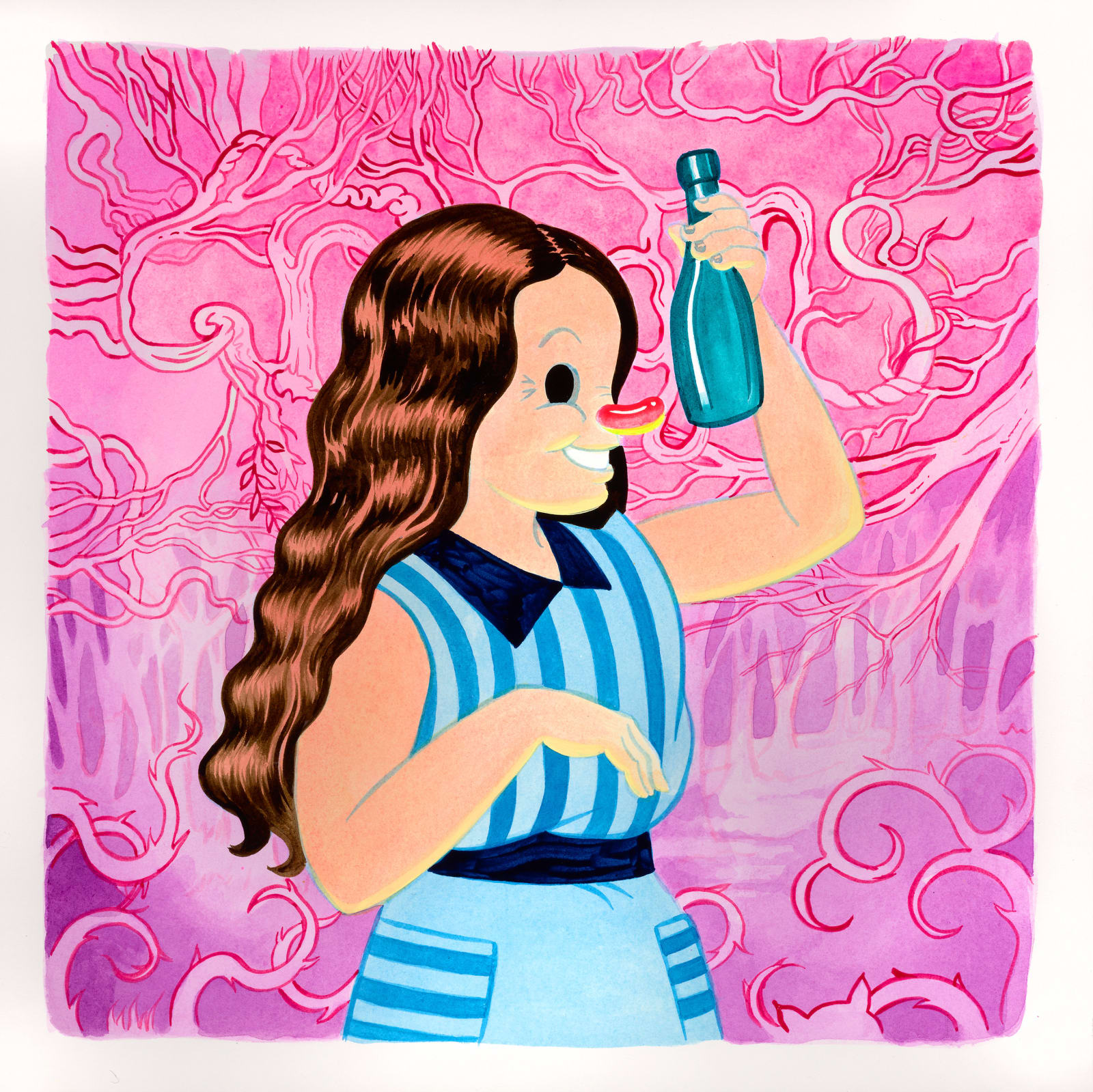 Víctor Castillo, The Genius in the Bottle, 2022