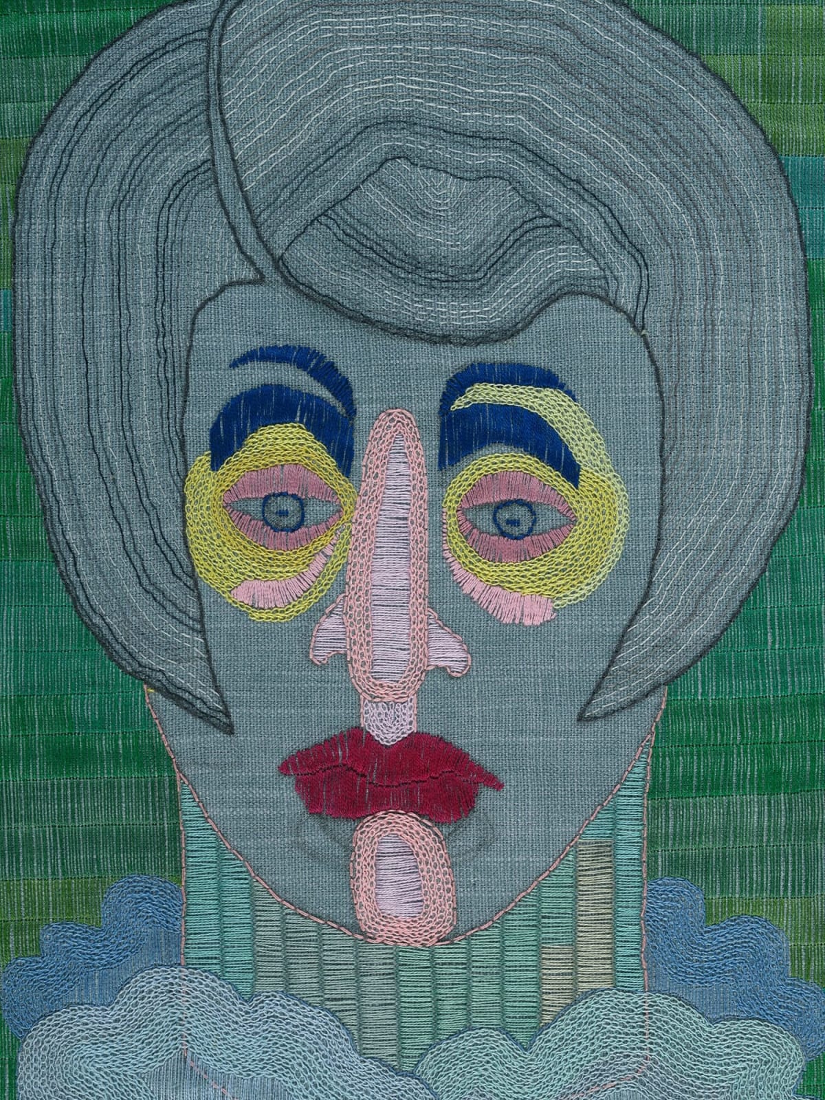Paloma Castillo, Autorretrato en las Nubes, 2024