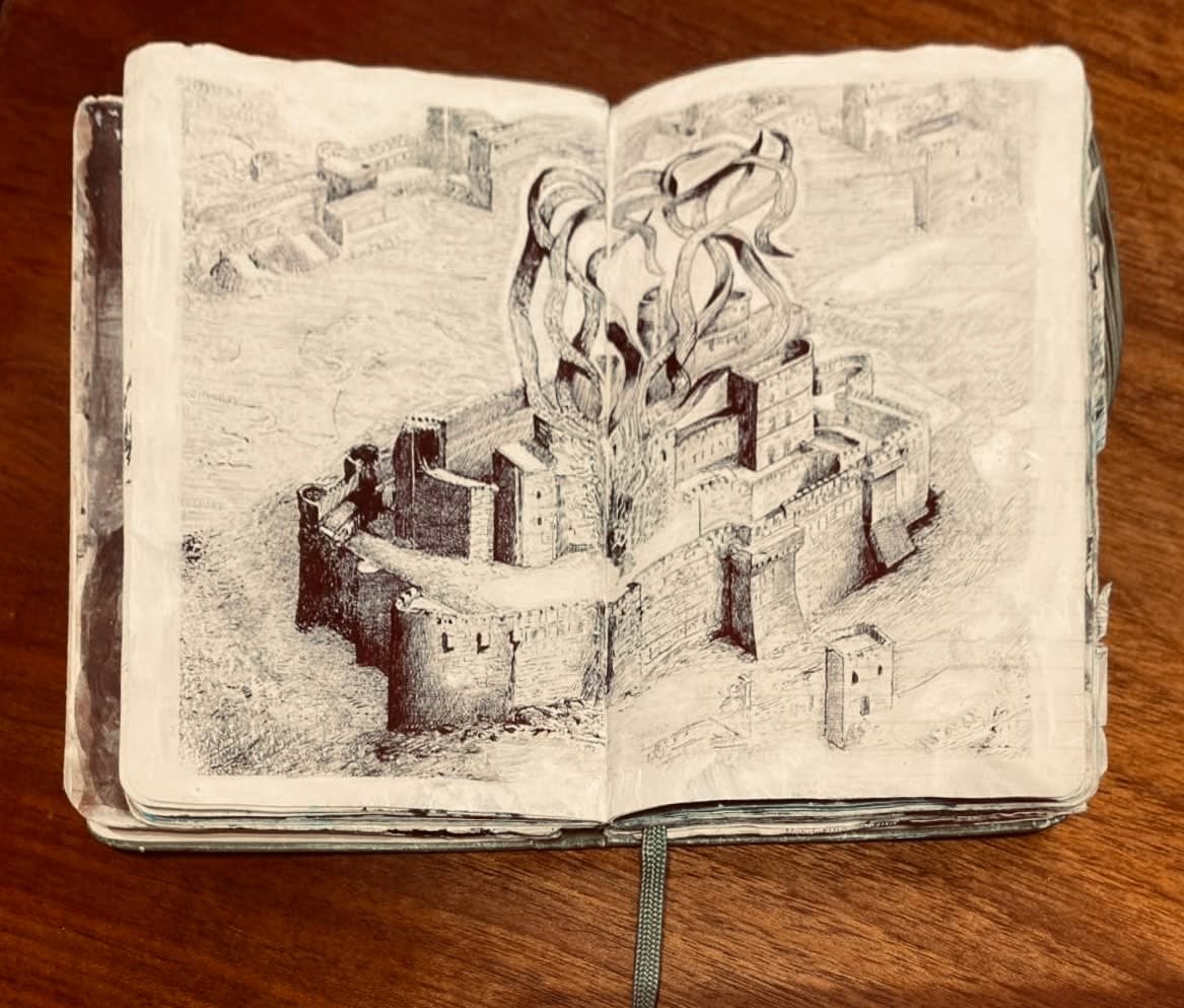 Carlos Damacio, Sketchbook, 2023