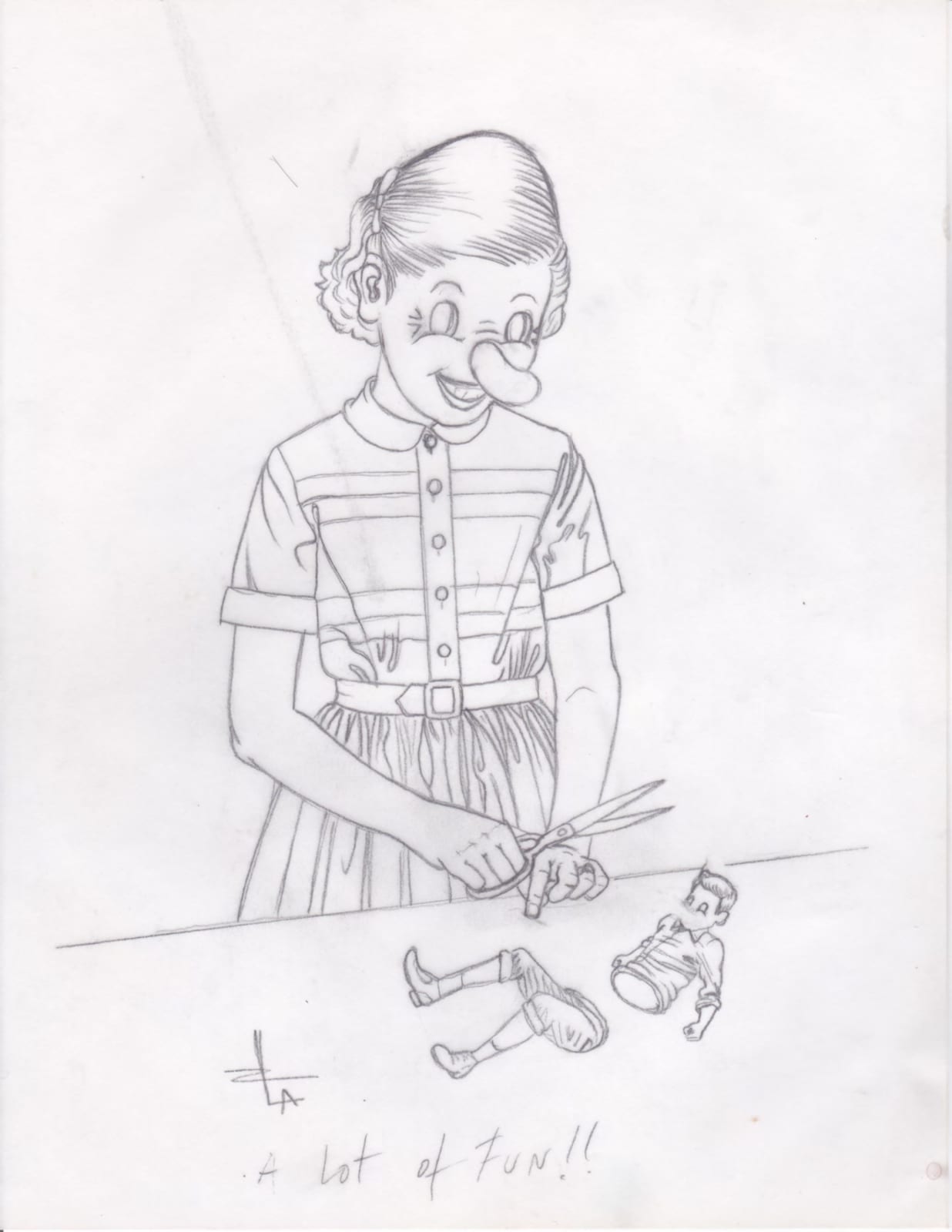 Víctor Castillo, Sketch n° 26 — Auch!, 2015