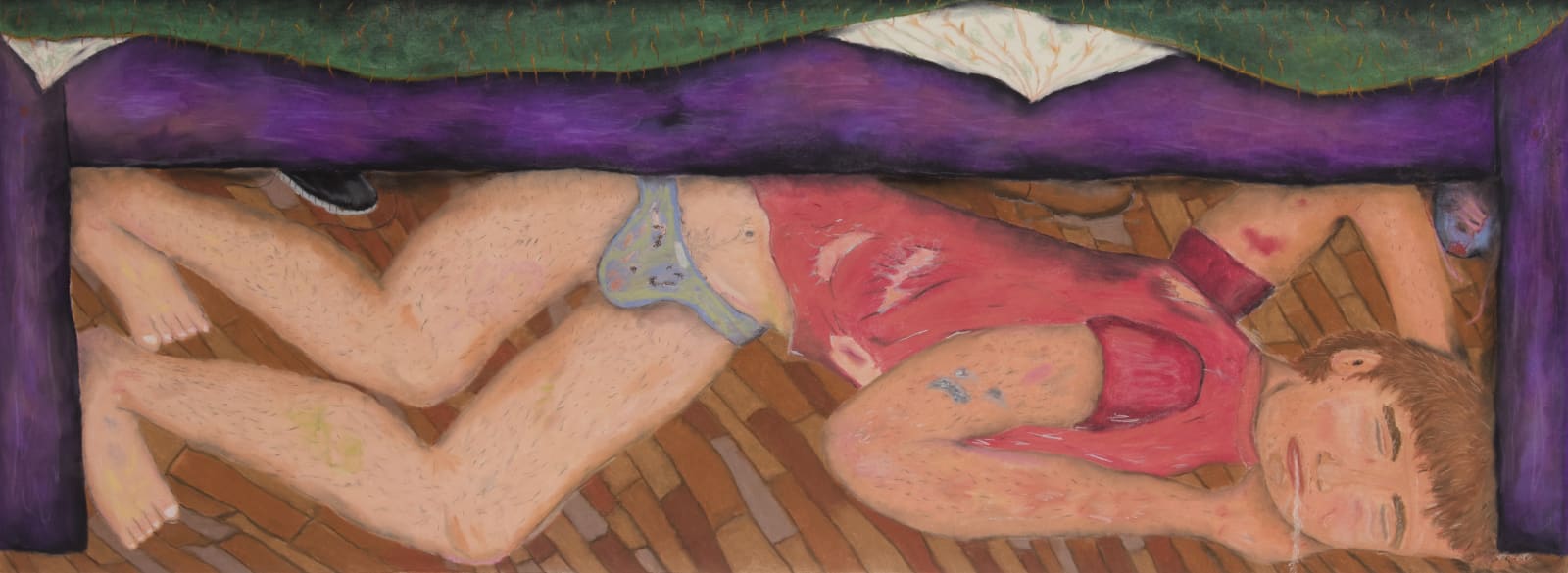 Ulises Mazzucca, Encontré Un Polvo, Será La Sangre Que Secó Esos Días, 2019