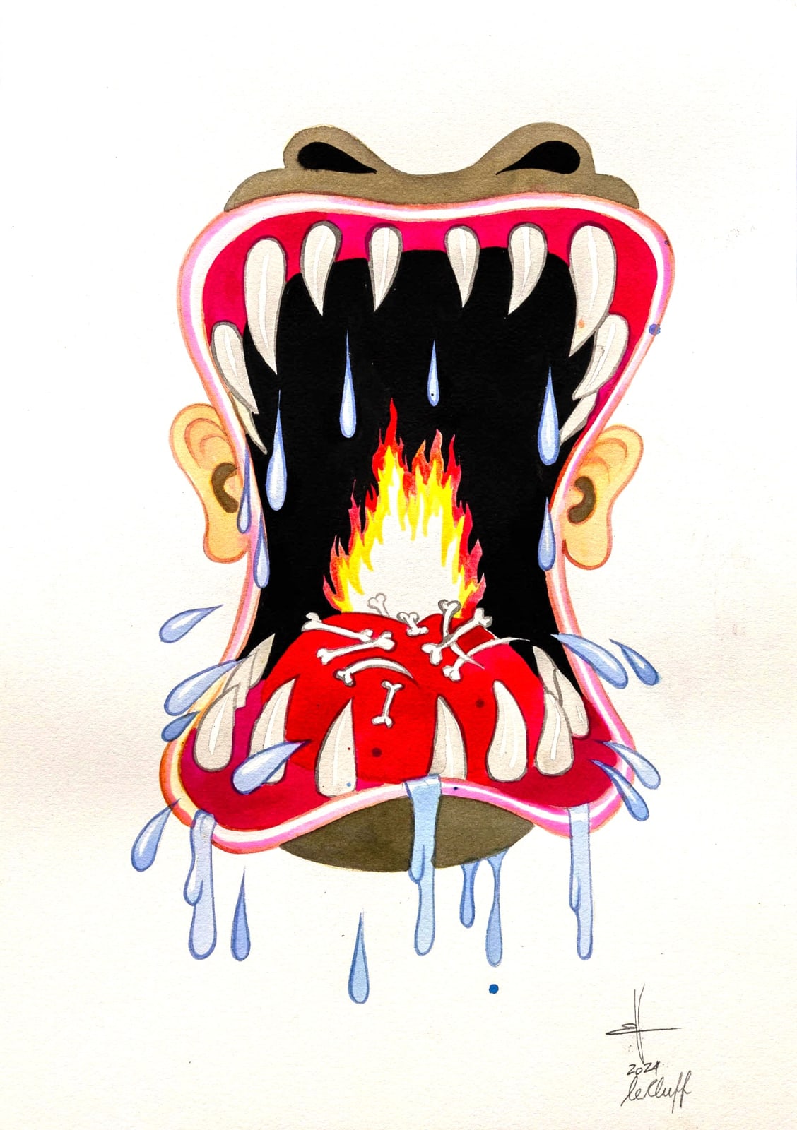 Víctor Castillo, How Do You Sleep?, 2024