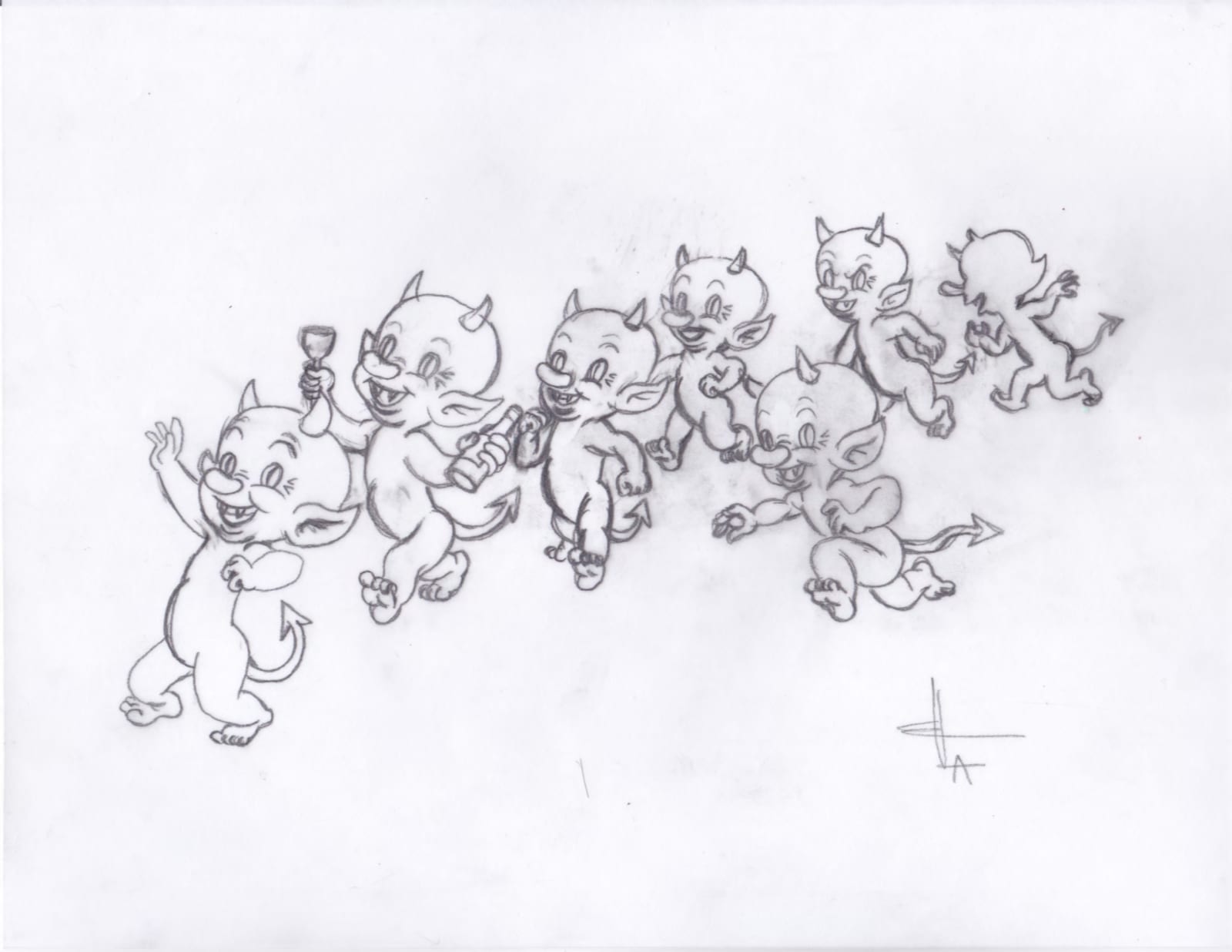 Víctor Castillo, Sketch n°03 – Snow White, 2021