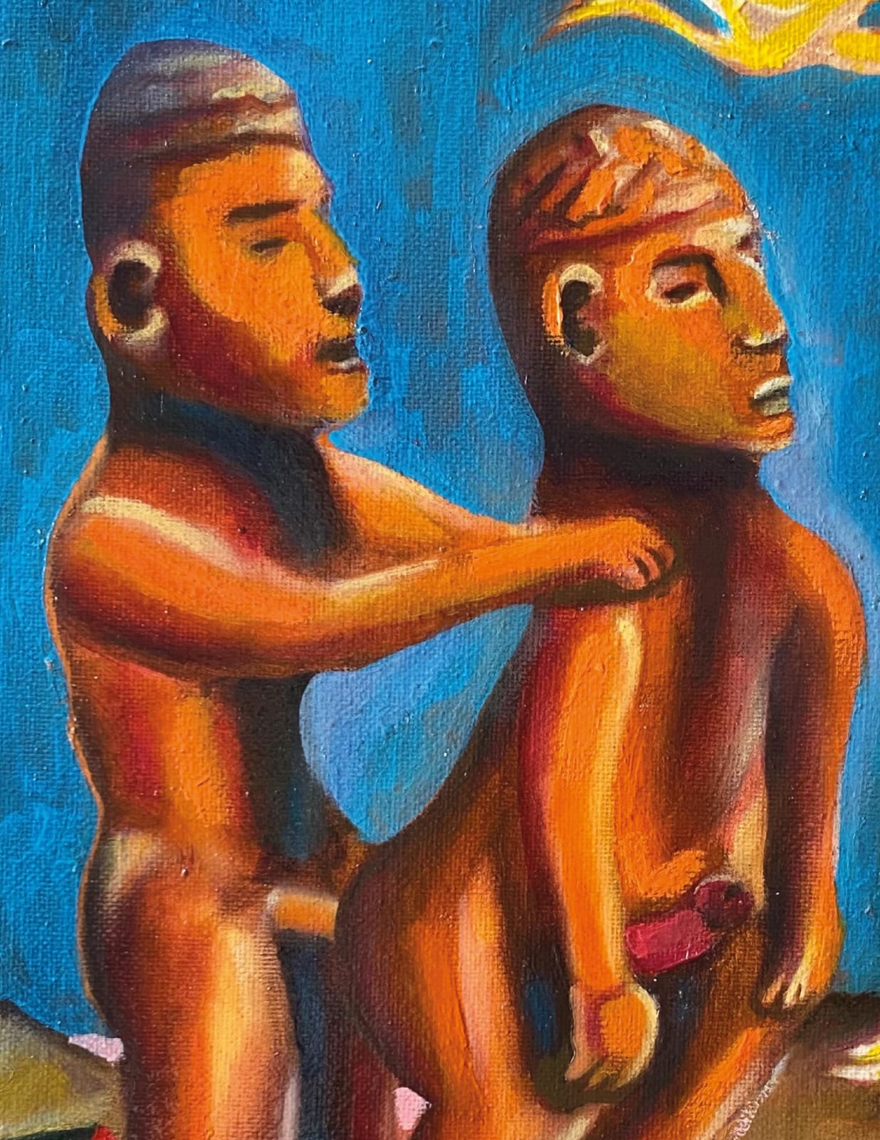 Jerardo Alfaro, Homocópula con lúcumas y floripondios, 2022