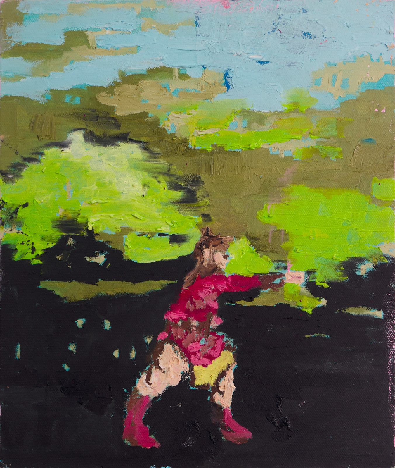 Daniel Guajardo, Girl Fight I, 2024