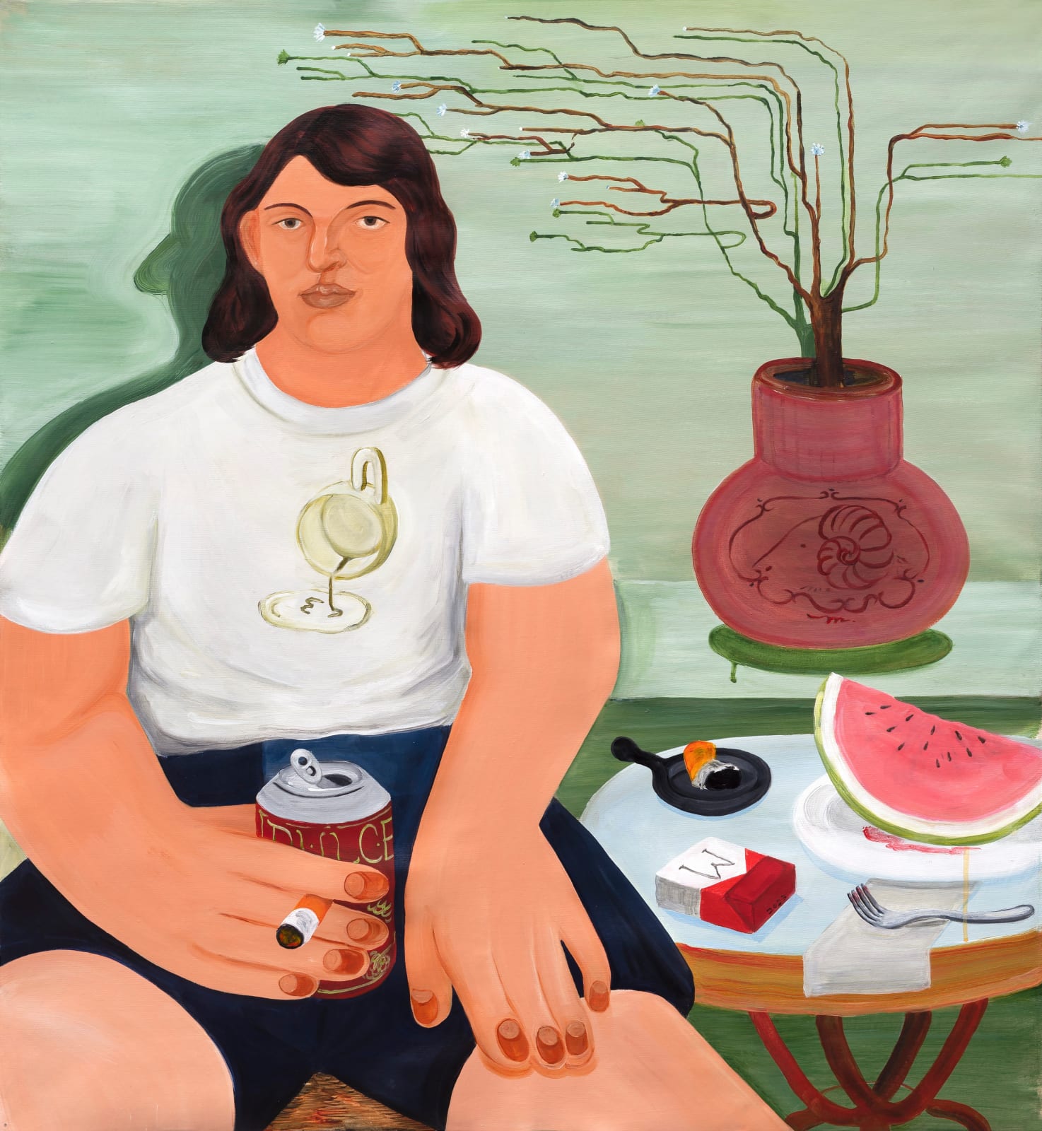 Mara Faúndez, Sandía al Atardecer, 2023