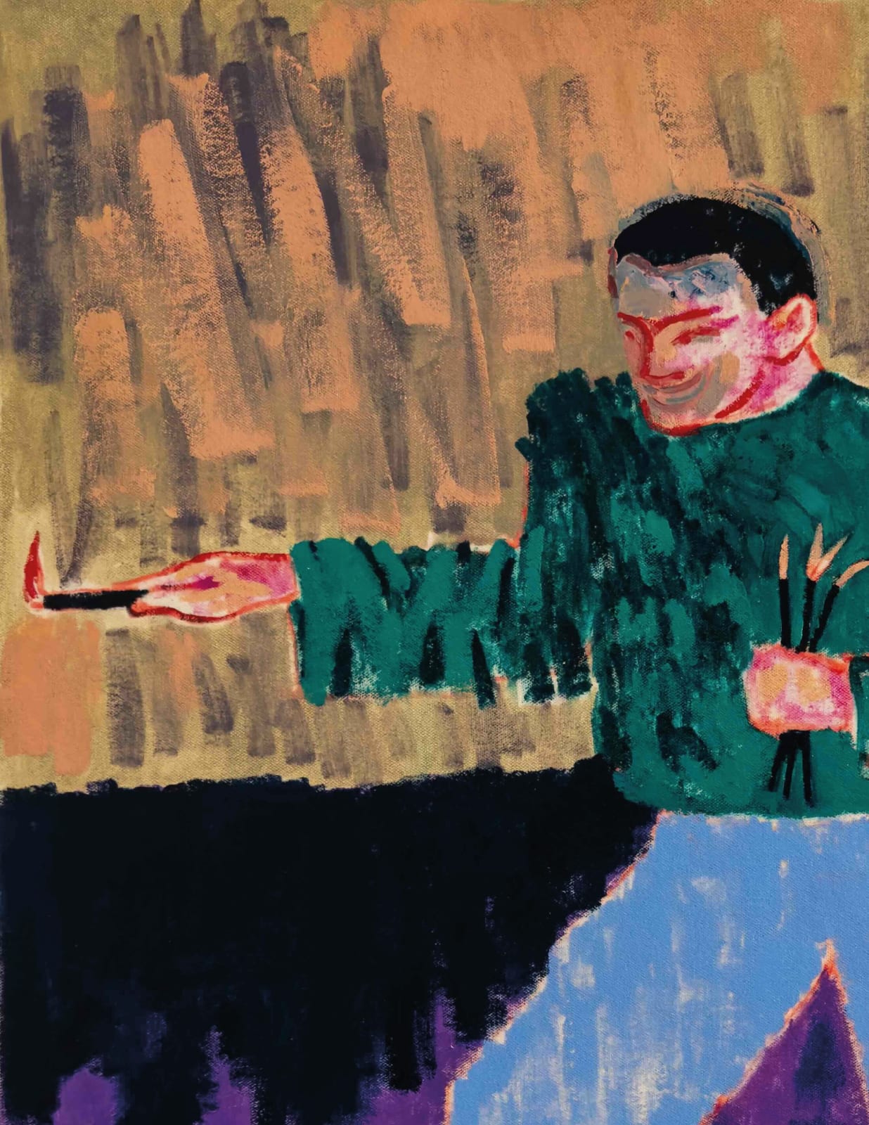 Rolankay, El pintor, 2025