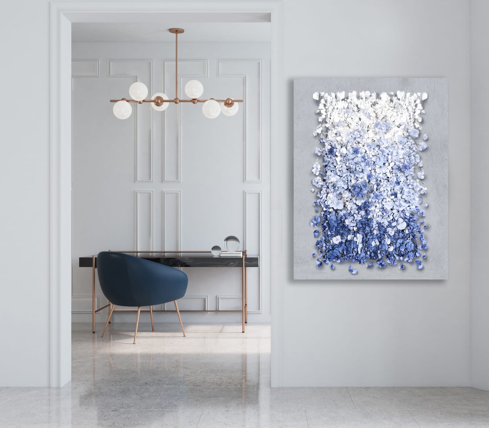 Isabelle van Zeijl, Blue Light, 2023