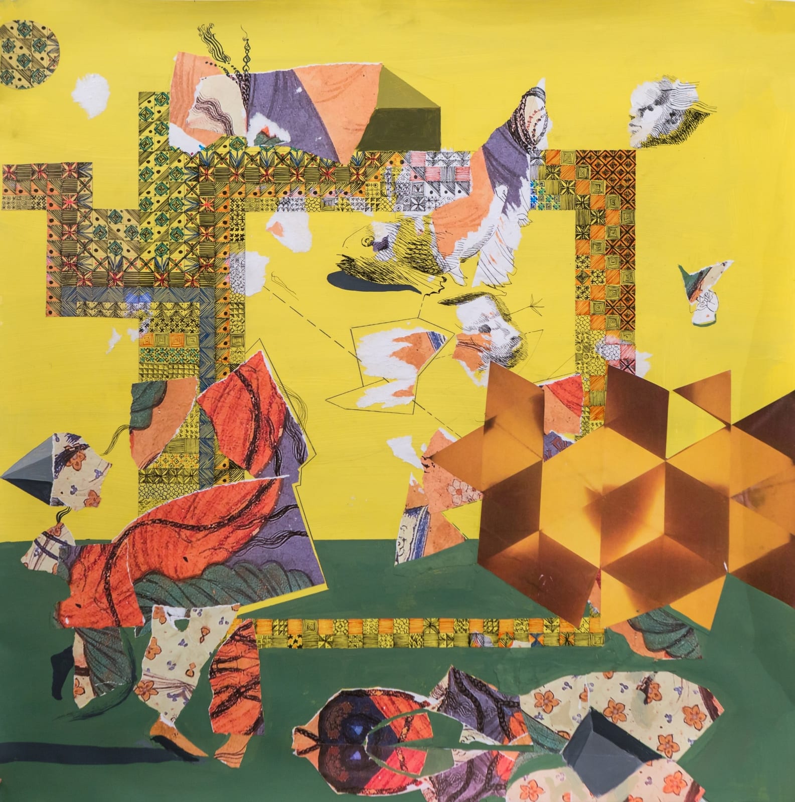 Ramin Haerizadeh, Rokni Haerizadeh, Hesam Rahmanian, Nargess Hashemi, Joseph and Zoulikha (from the Kwaidan series), 2016