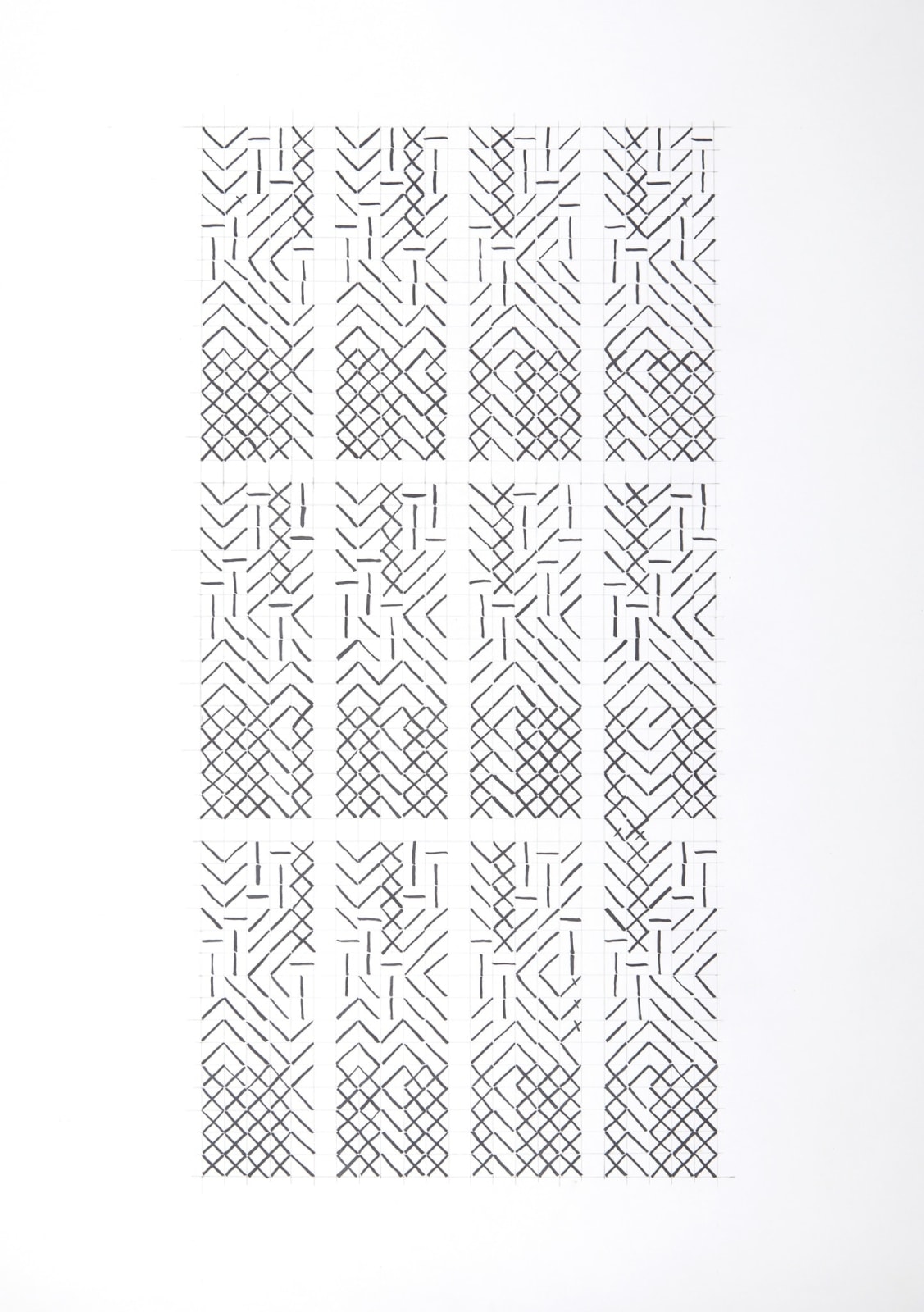 Hassan Sharif, One to Five - 1A, 2012