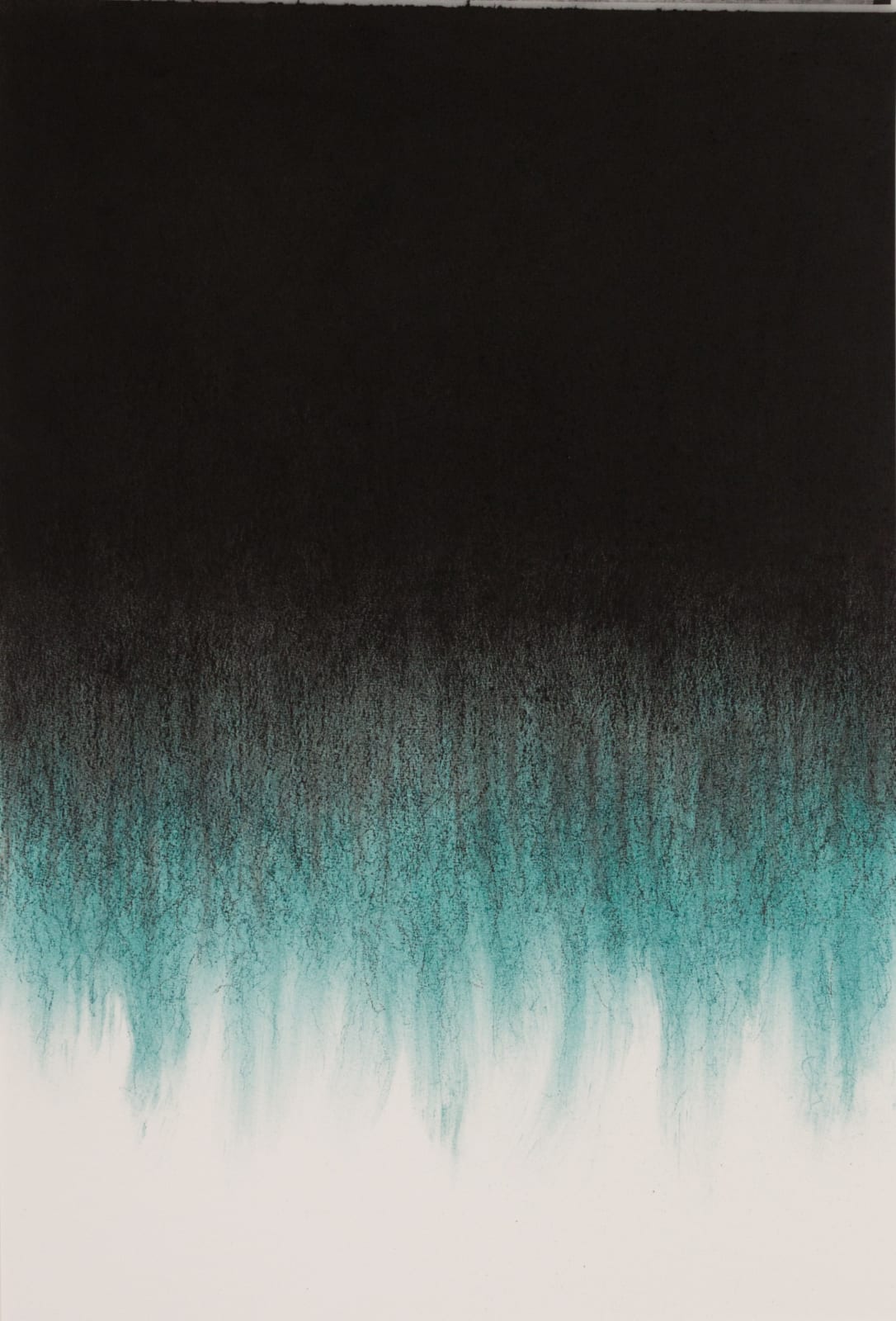 Mohammed Kazem, Soundless Green - No.2, 2017