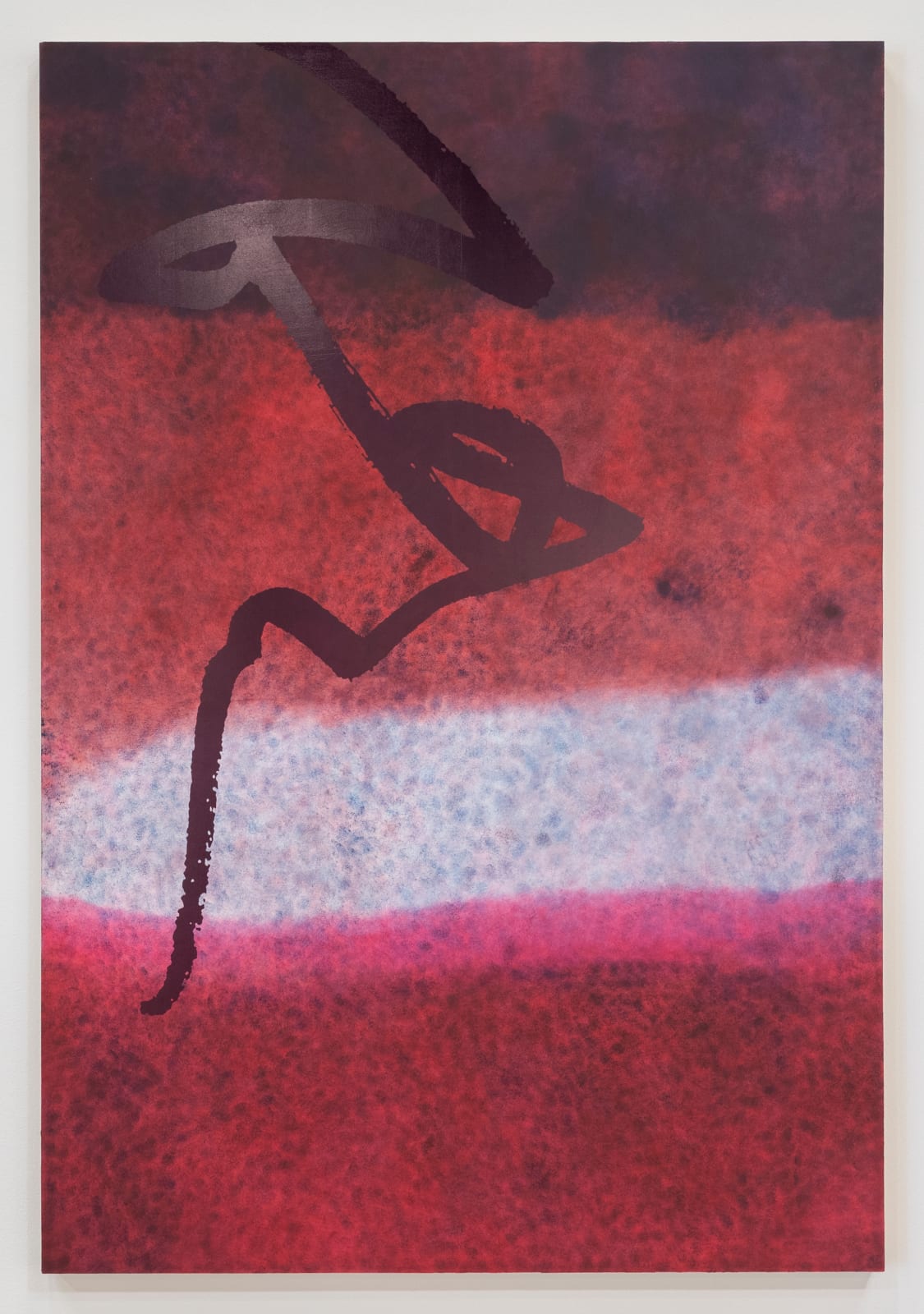 Vikram Divecha, Untitled Scene (Aimless Calligraphy, May 12), 2022