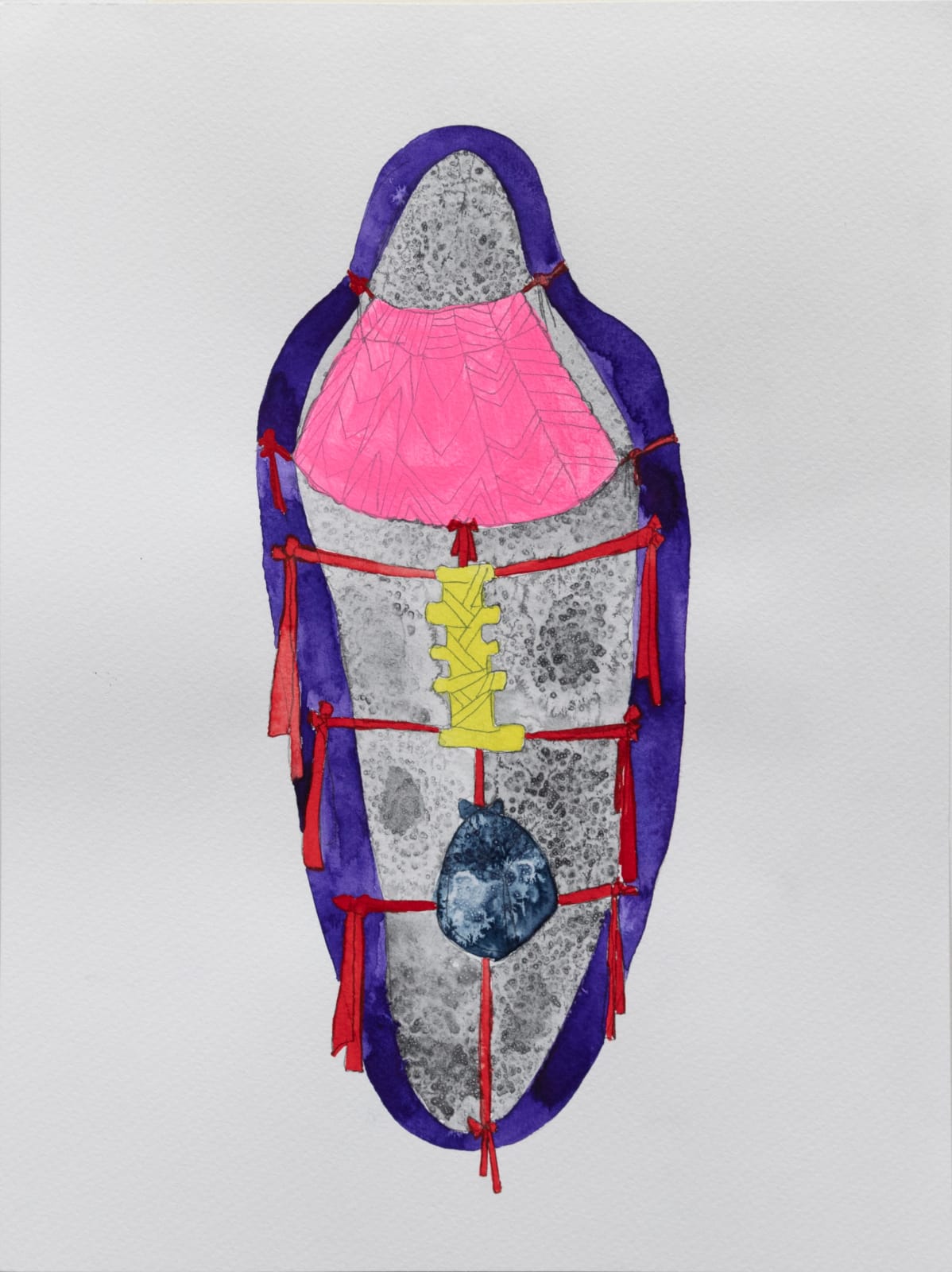 Hoda Tawakol, Sarcophagus study N°7, 2020