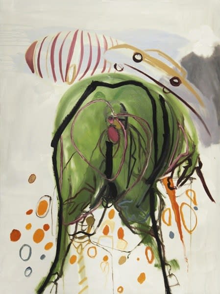 Rokni Haerizadeh, I'd Rather Stay Alive Even if it Means Peeking at the World Through a Donkey's Asshole, 2009