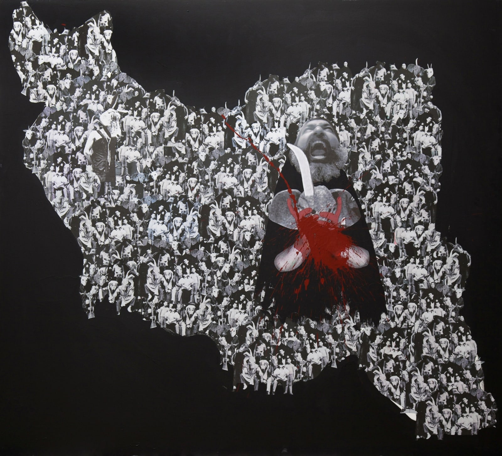 Ramin Haerizadeh, Oh Iran, My Bejewelled Land, 2009