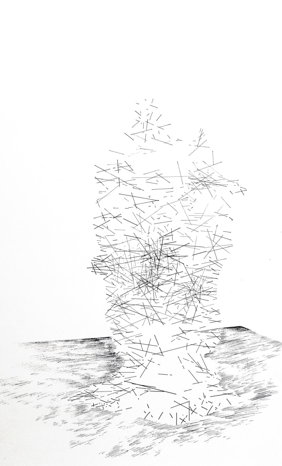 Abdelkader Benchamma, Sculpture Paillettes, 2012