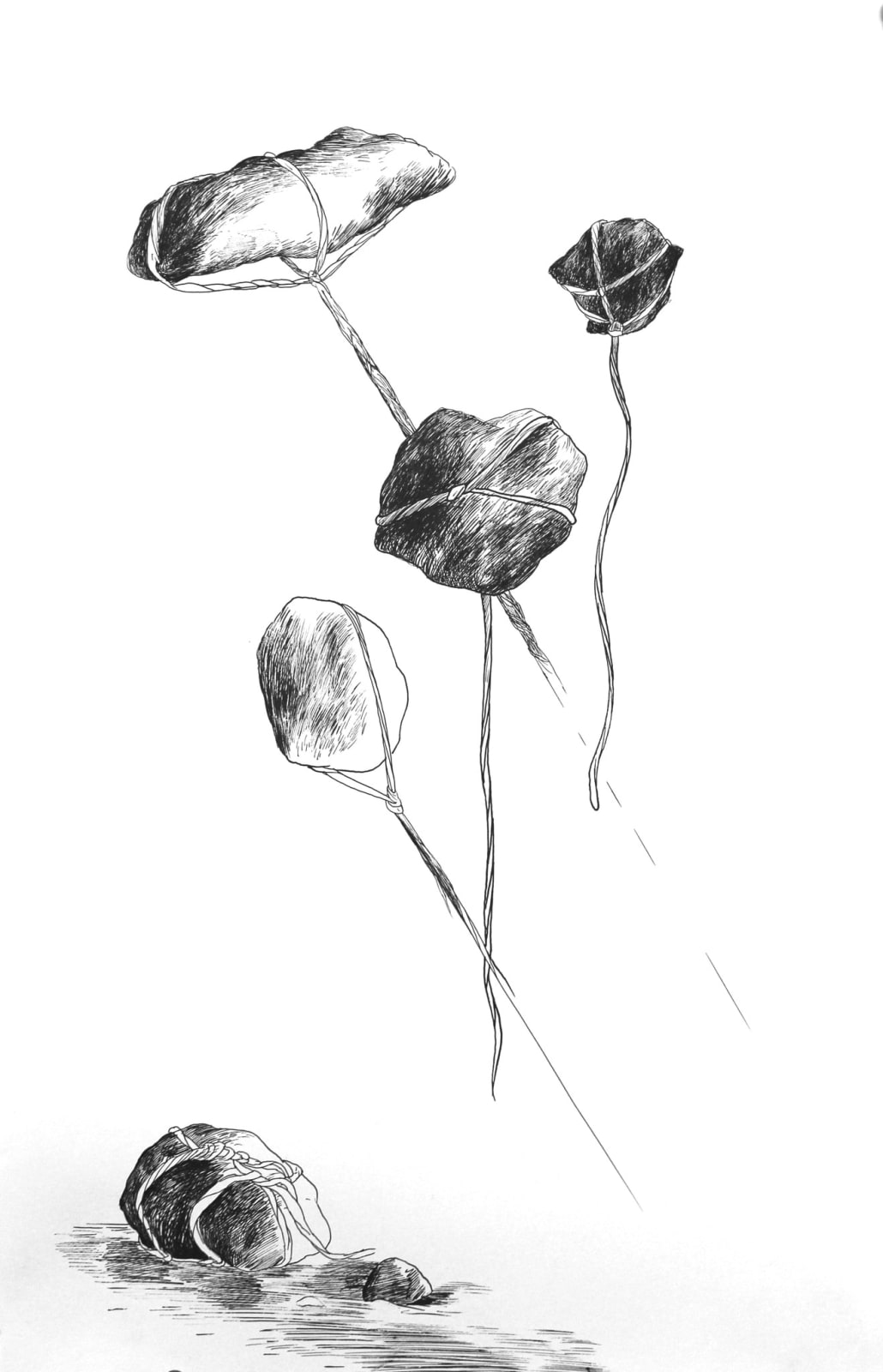 Abdelkader Benchamma, Fausses Pierres, 2016