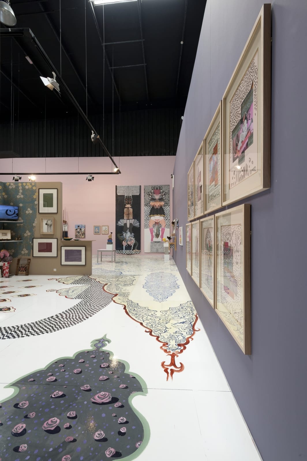 Ramin Haerizadeh, Rokni Haerizadeh and Hesam Rahmanian, The Exquisite Corpse Shall Drink the New Wine, 2014