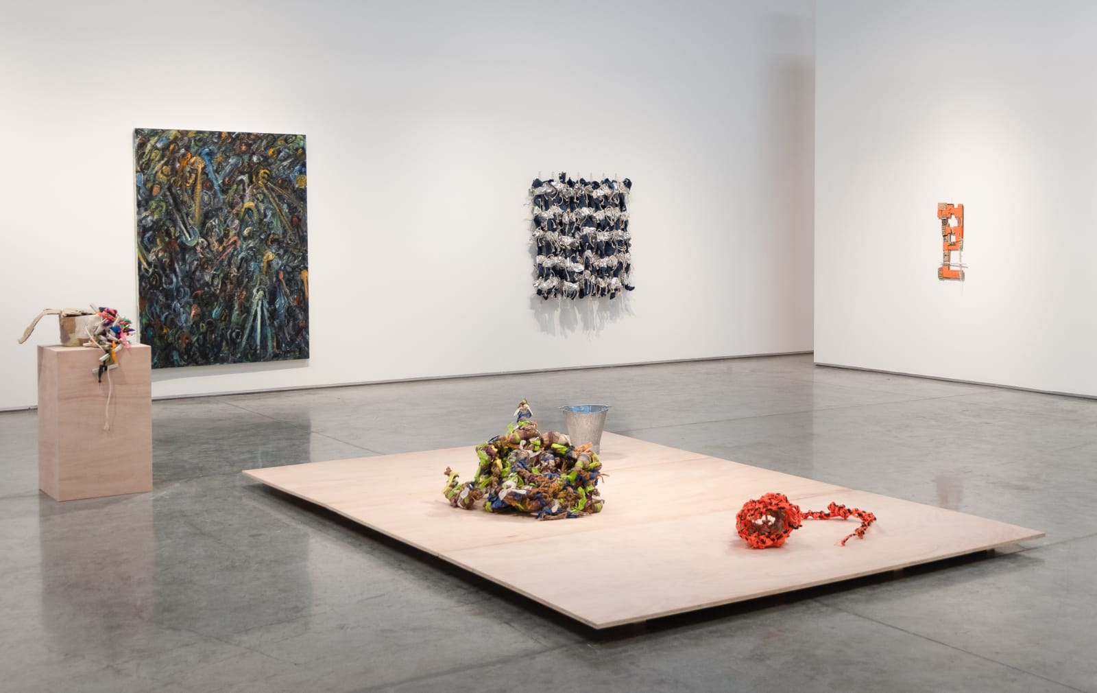 Hassan Sharif, Blue, 2019