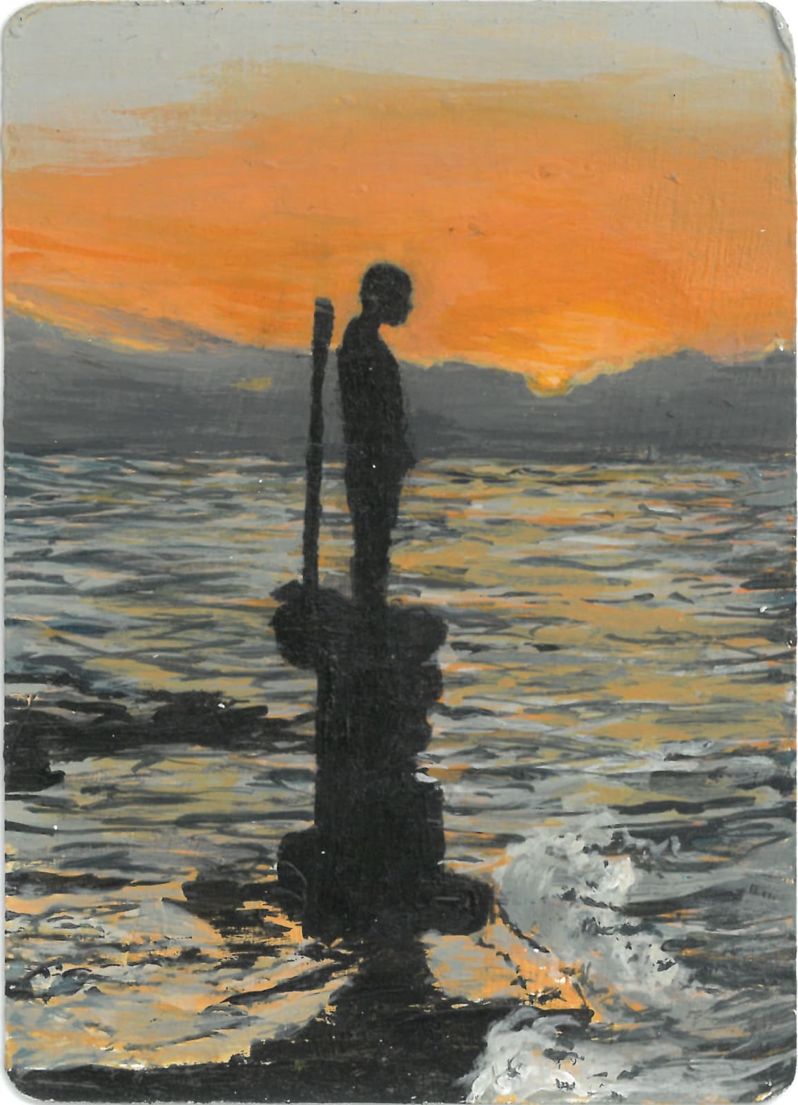 Mahmoud El Safadi, Personal sea (Solitary Sunset), 2025