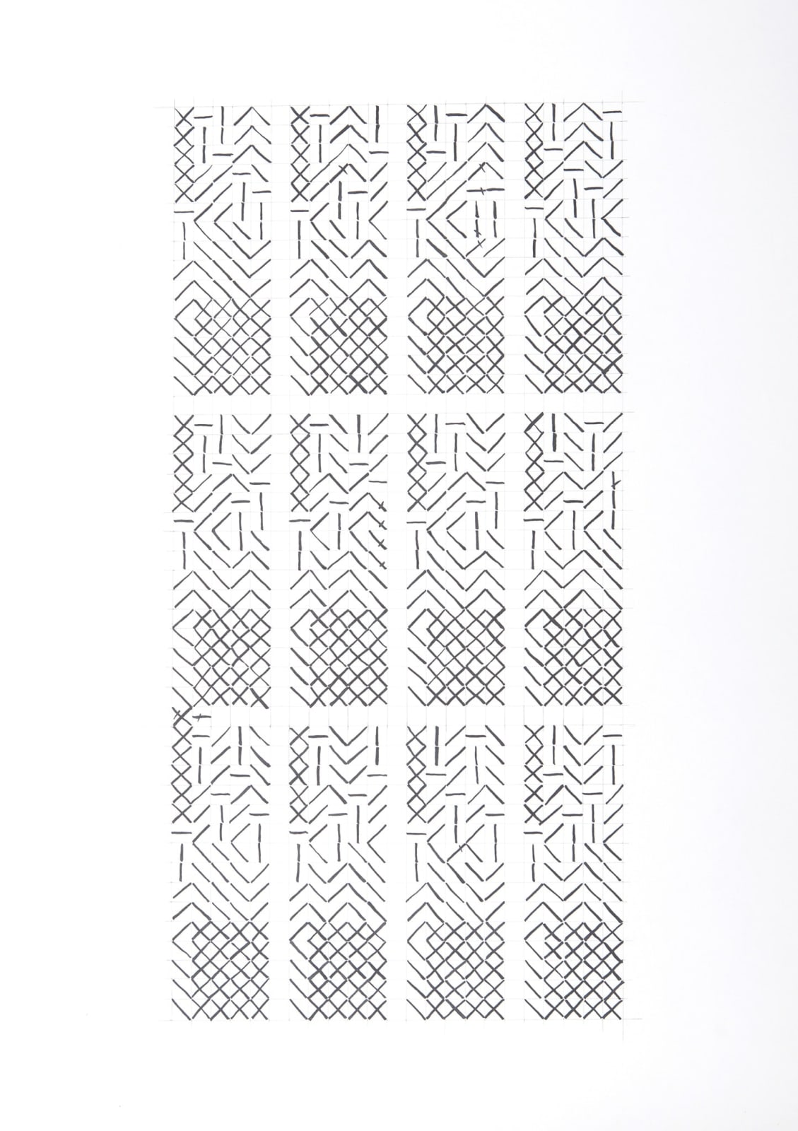 Hassan Sharif, One to Five - 1A, 2012